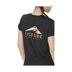 Collection of Picture Hila Tech Tee T-Shirt Black PICTURE ORGANIC CLOTHING in a gallery layout