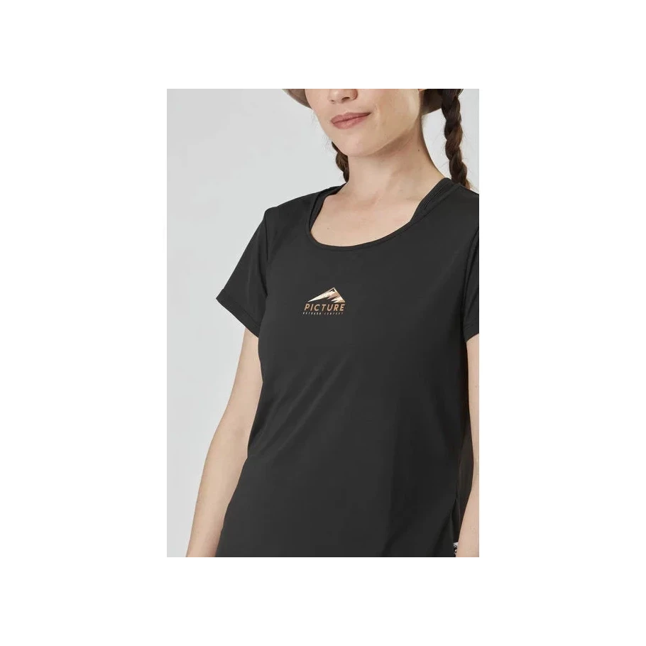 Image of Picture Hila Tech Tee T-Shirt Black PICTURE ORGANIC CLOTHING