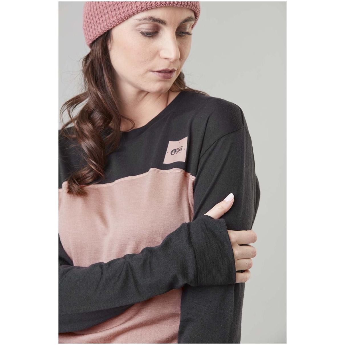 Image of Picture Malyn Merino Top Ash Rose PICTURE ORGANIC CLOTHING