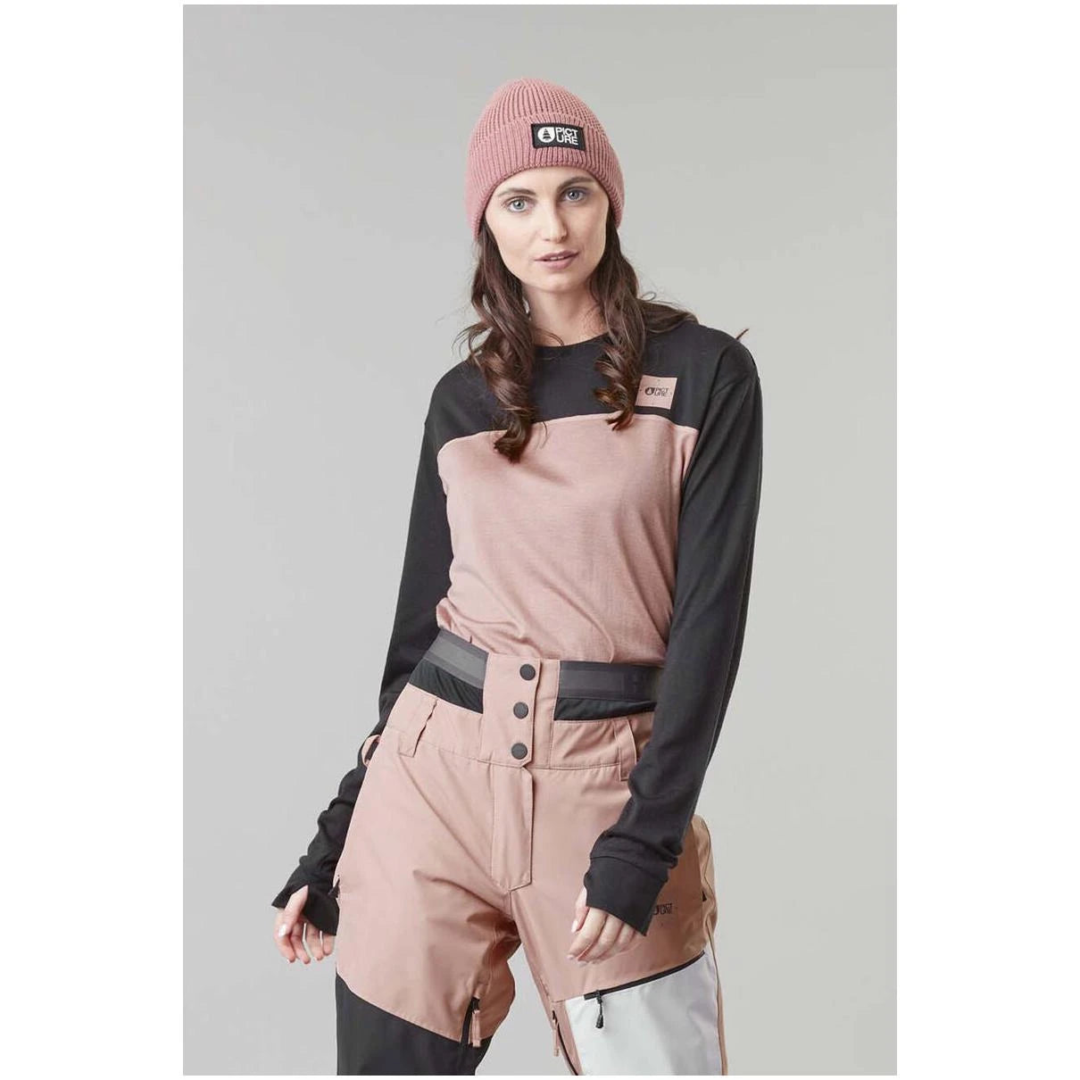 Image of Picture Malyn Merino Top Ash Rose PICTURE ORGANIC CLOTHING