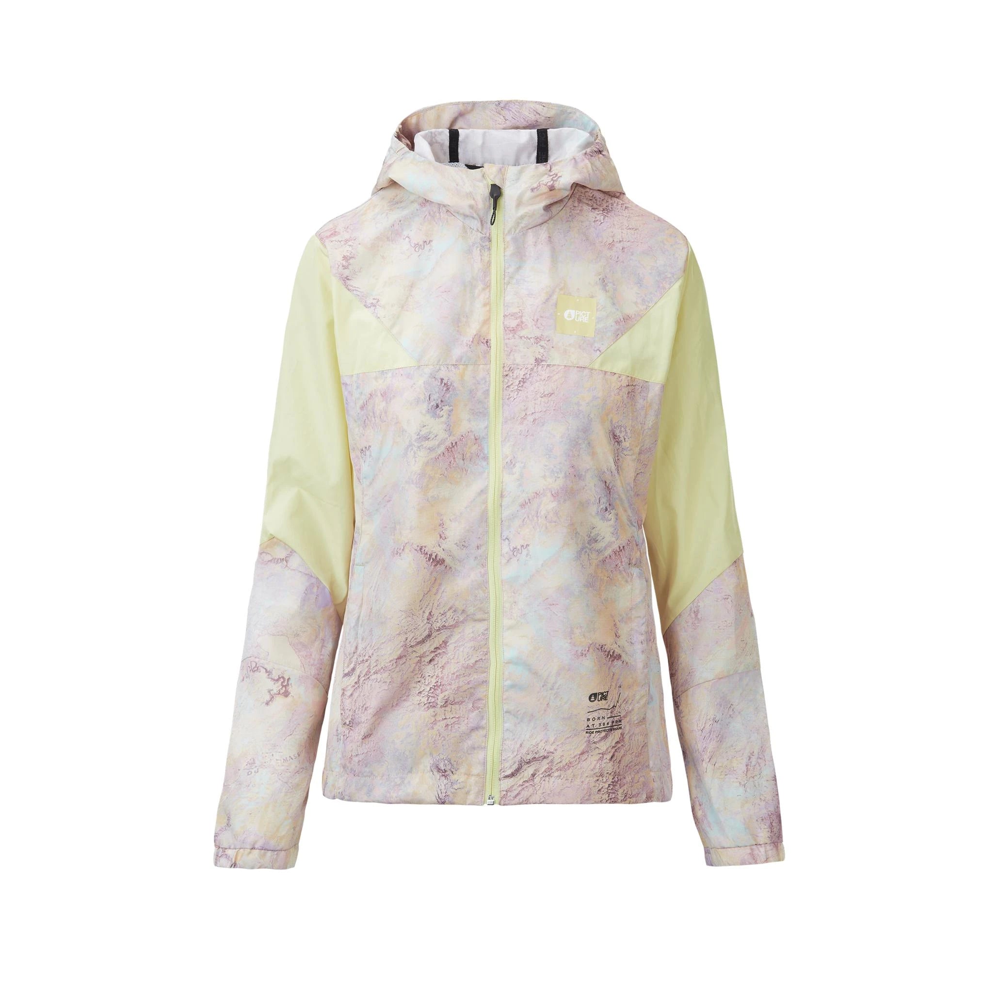 Image of Picture Scale Printed Jacket Geology Cream PICTURE ORGANIC CLOTHING