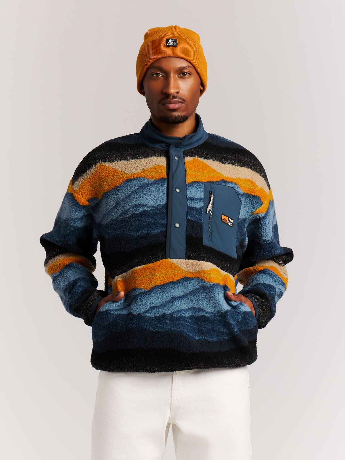 PROTEST Protest Browser Outdoor 1/4 Zip Active Top  Snowfit