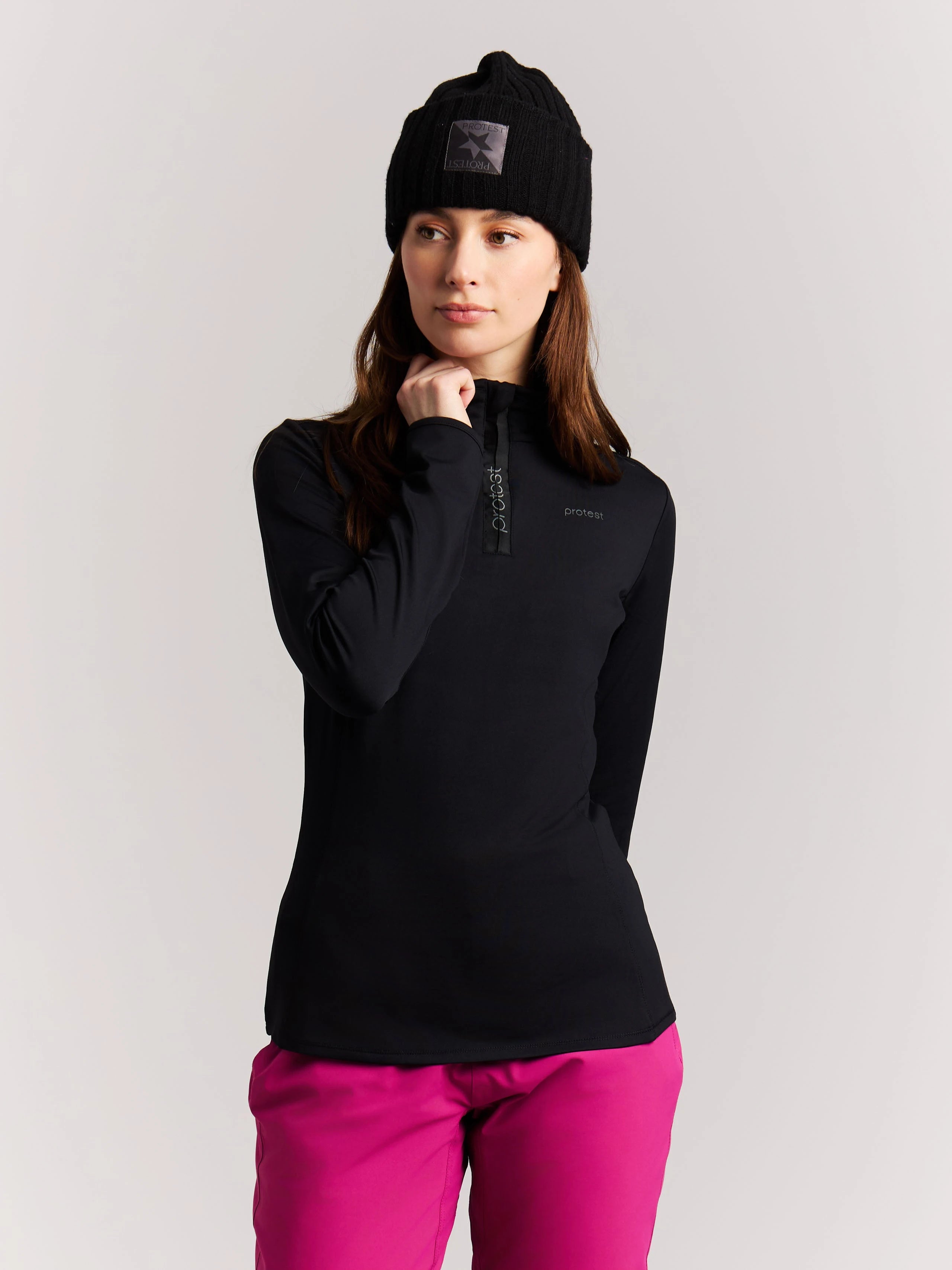 Image of PROTEST Protest Fabriz 1/4 Zip Active Top  Snowfit