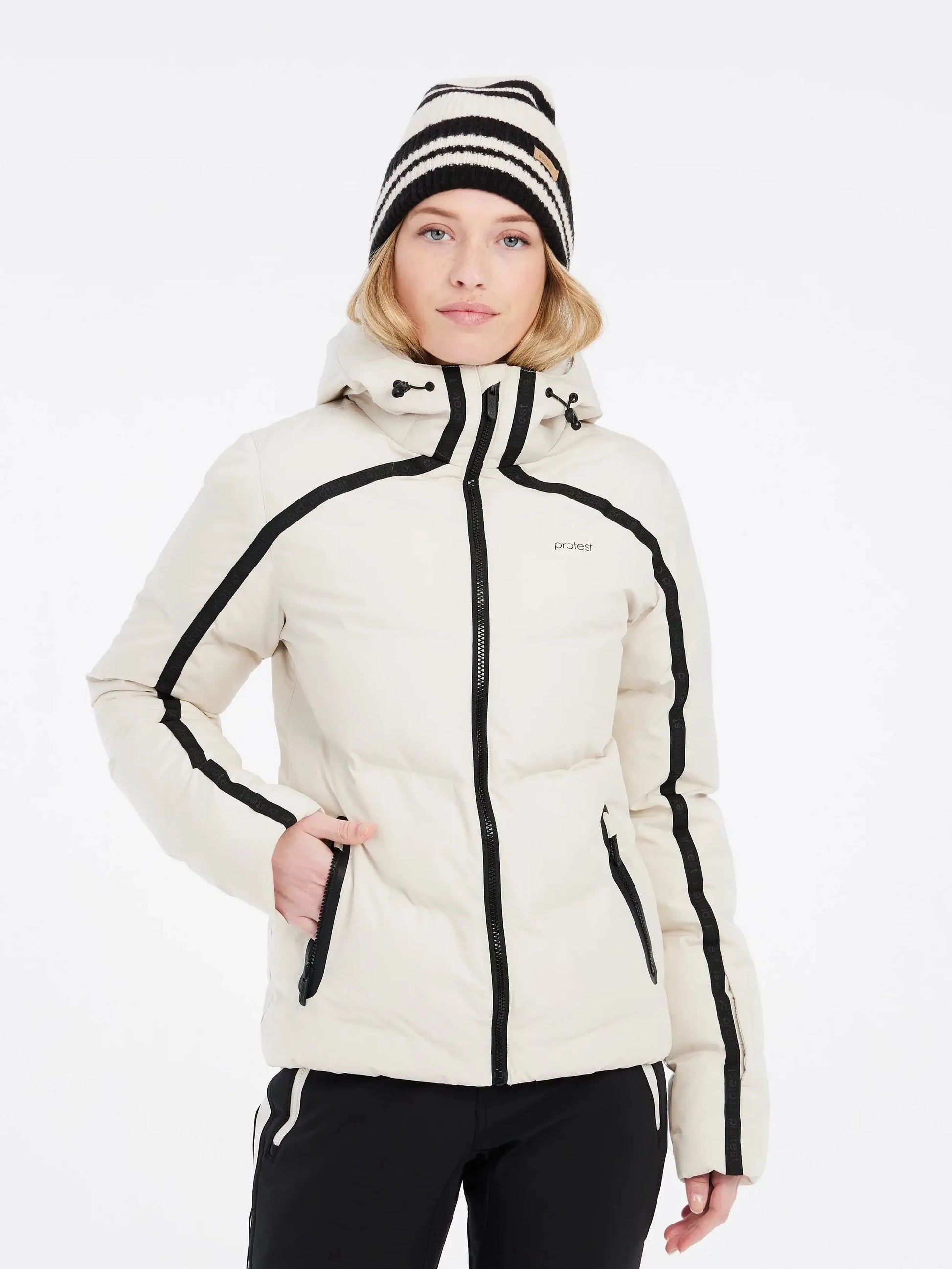 Snowfit Protest Onyx Snow Jacket  Snowfit