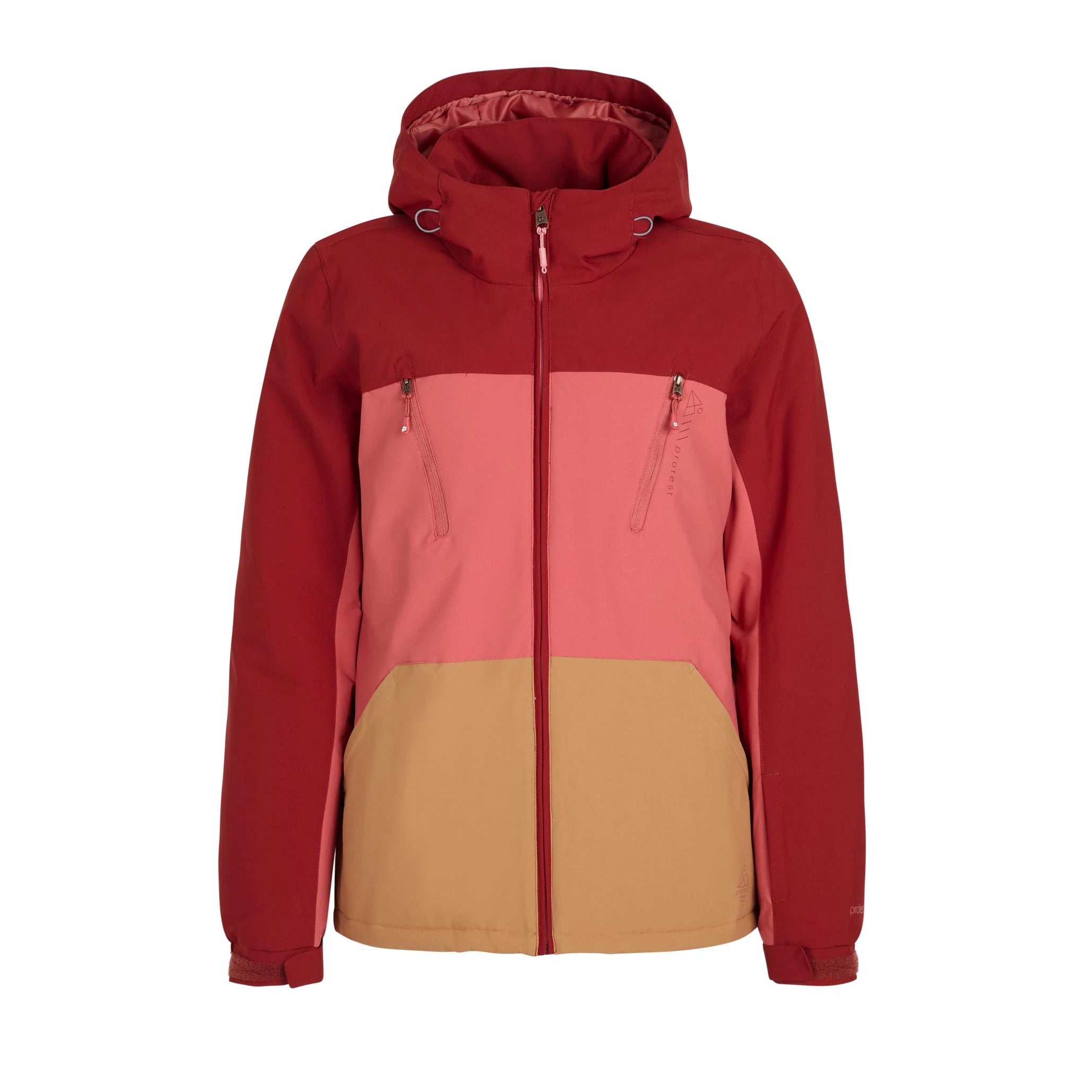 Image of Protest Prtbaow Snowjacket Rust PROTEST