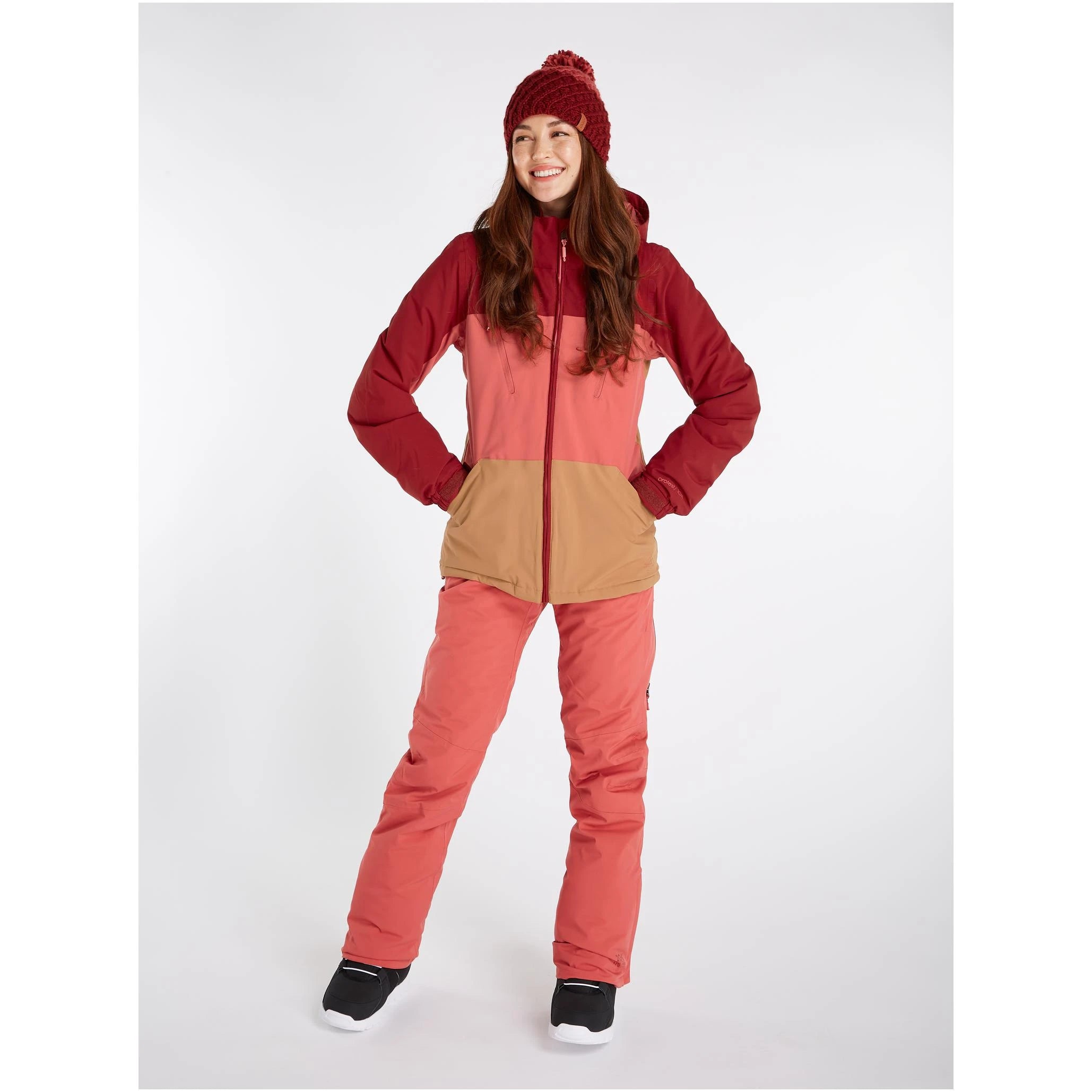 Image of Protest Prtbaow Snowjacket Rust PROTEST