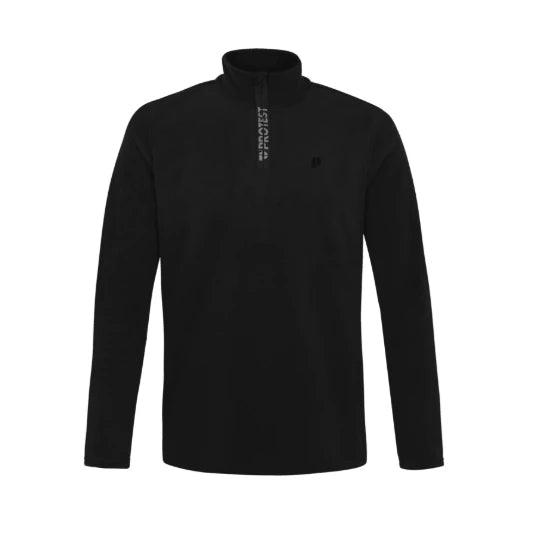 PROTEST Protest Reperfecto 1/4 Zip Active Top XL / True Black Snowfit