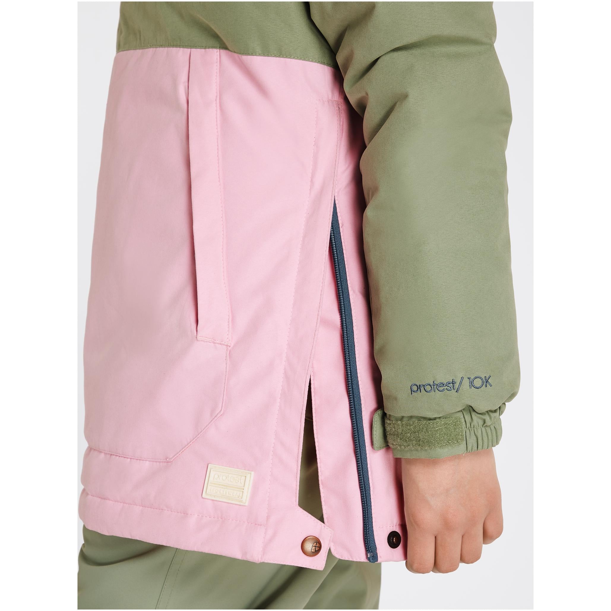 Image of Protest Sennay Jr Anorak Juniper PROTEST