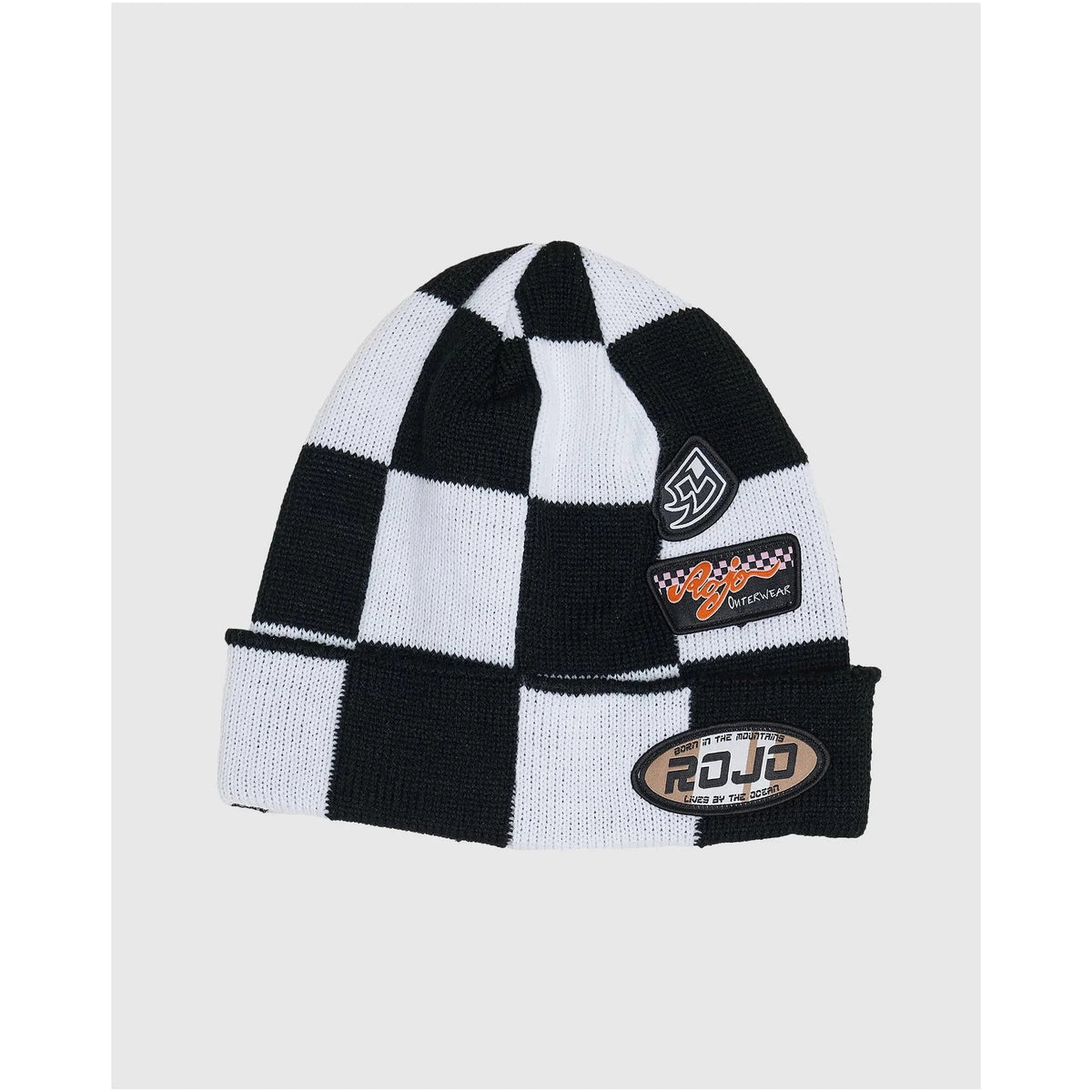 ROJO ROJO Check Beanie  Snowfit