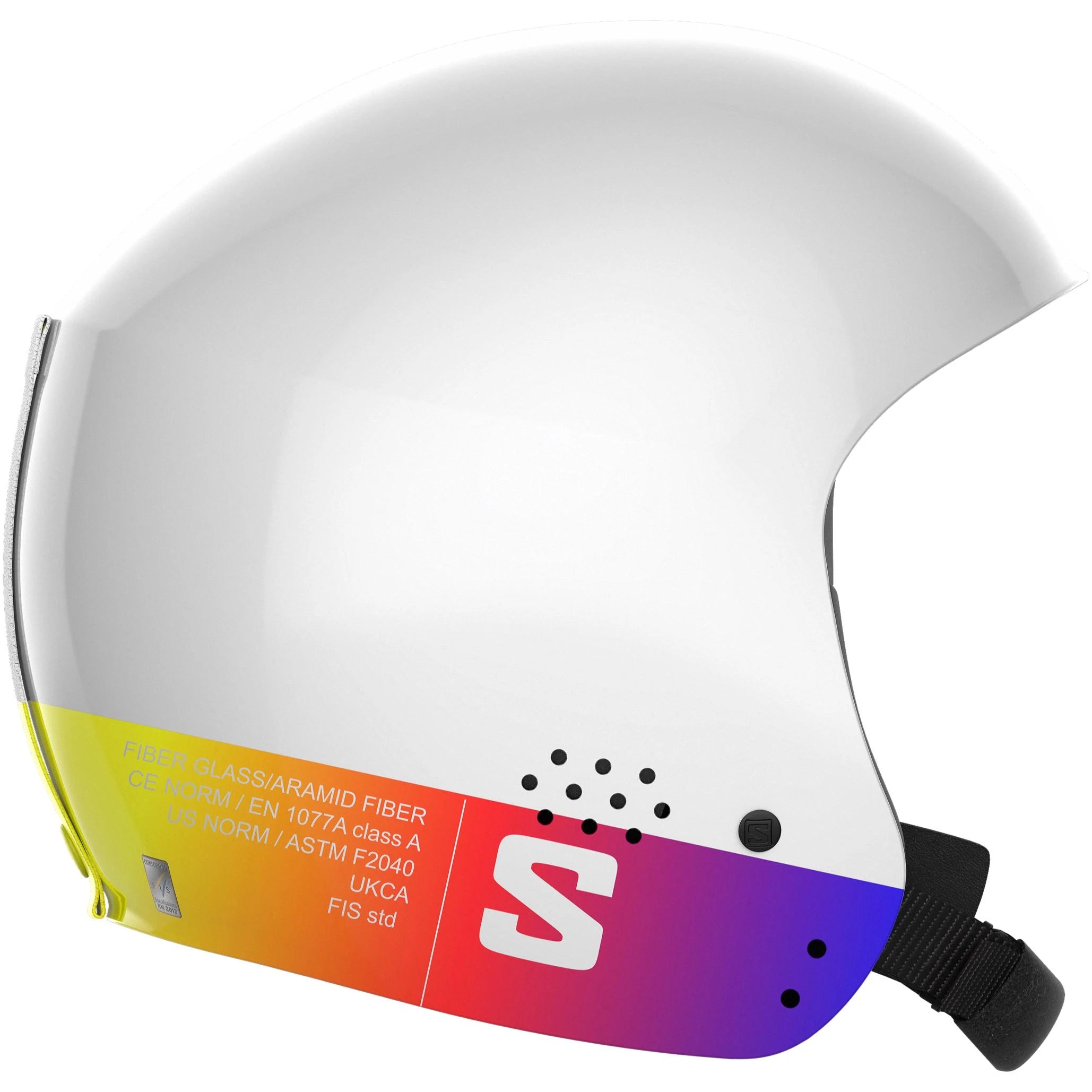 Collection of Salomon Helmet S/Race FIS Injected White Gradiant SALOMON in a gallery layout