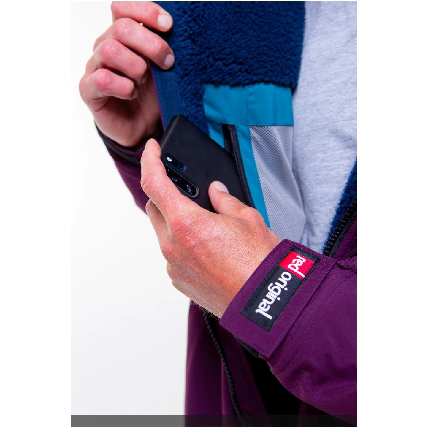 Image of Red Paddle Co Pro Change Jacket Evo Long Sleeve - Mulberry Wine RED PADDLE CO