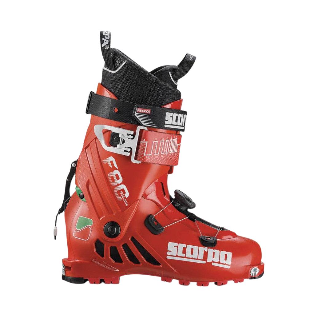 Image of Scarpa F80 Ski Boots Green/Wht/Red SCARPA
