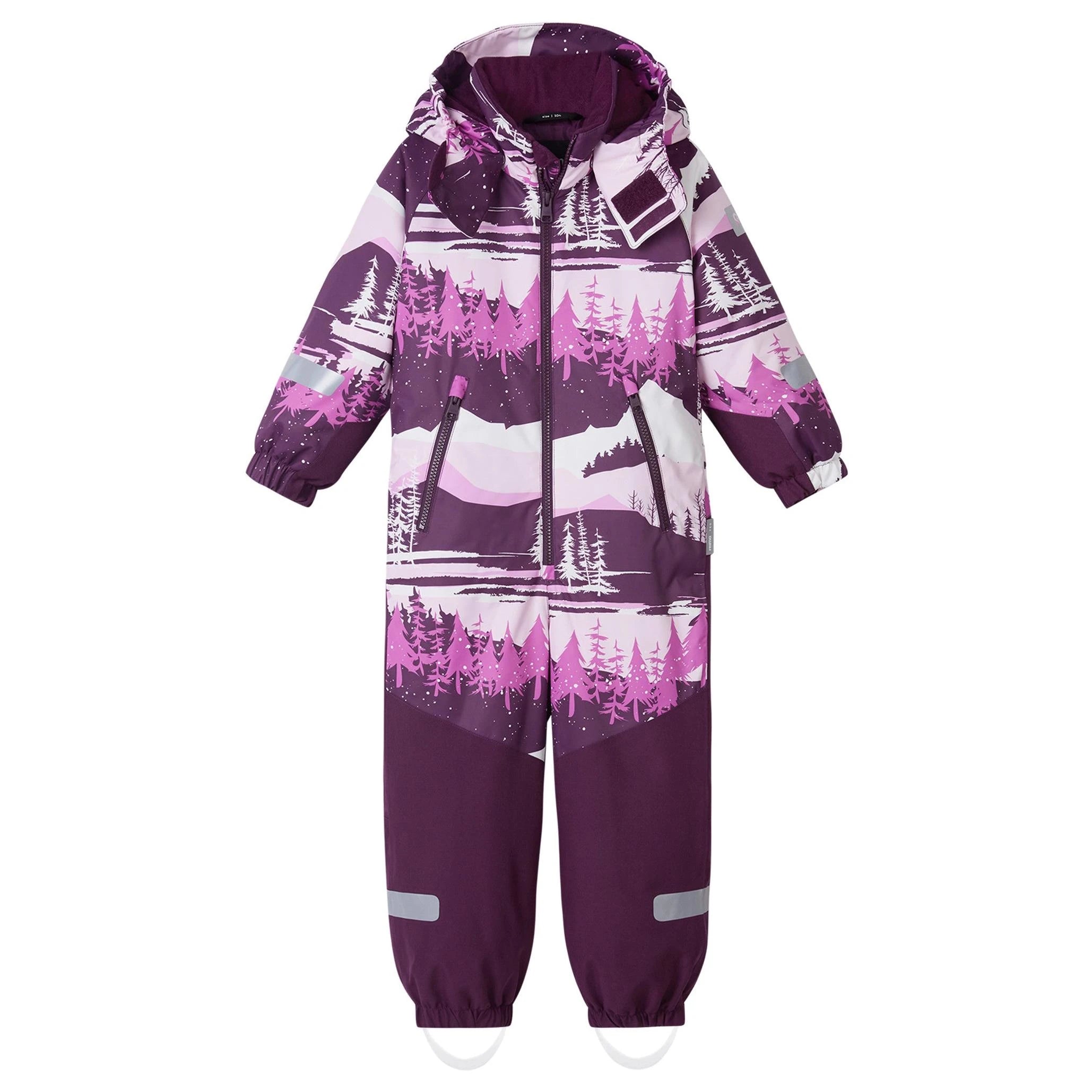 Image of Reima Kurikka Kids Ski Suit Deep Purple REIMA