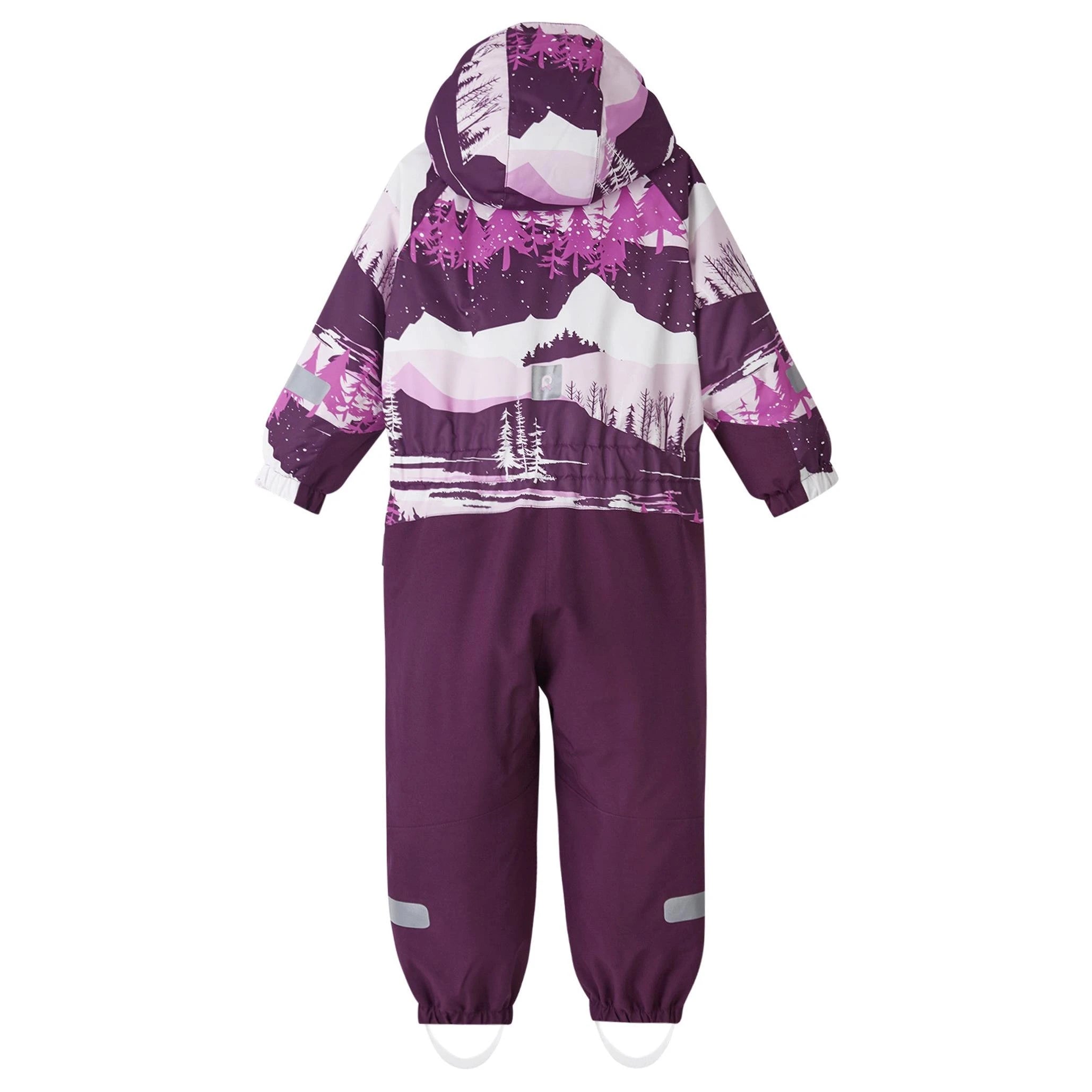 Image of Reima Kurikka Kids Ski Suit Deep Purple REIMA