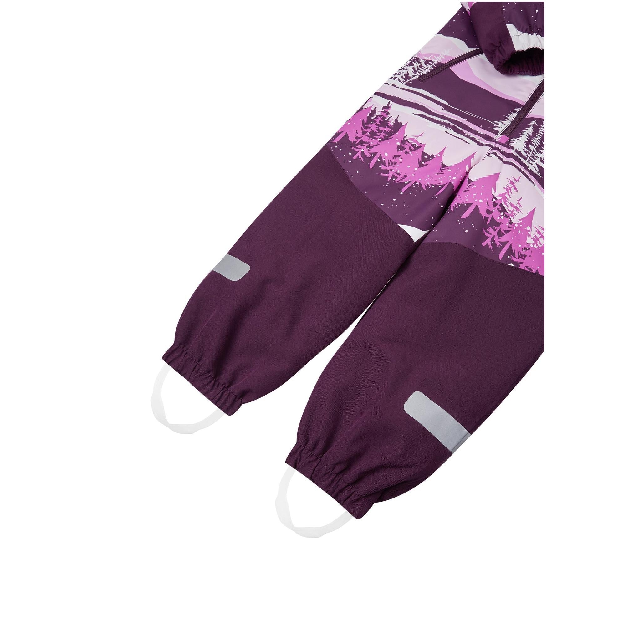 Image of Reima Kurikka Kids Ski Suit Deep Purple REIMA