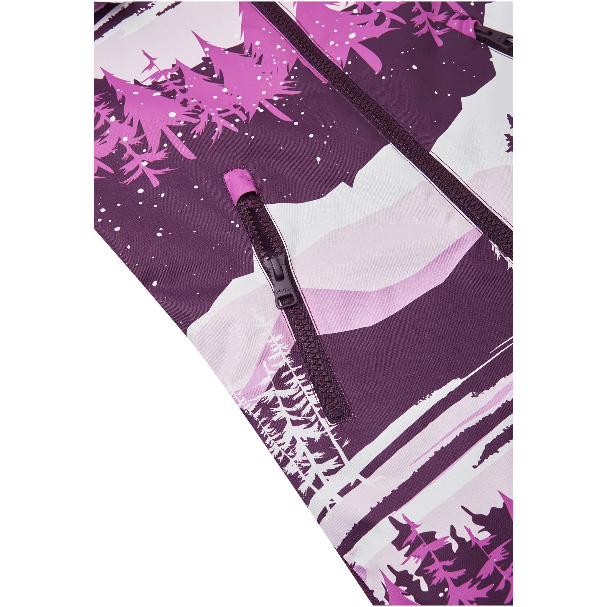 Image of Reima Kurikka Kids Ski Suit Deep Purple REIMA