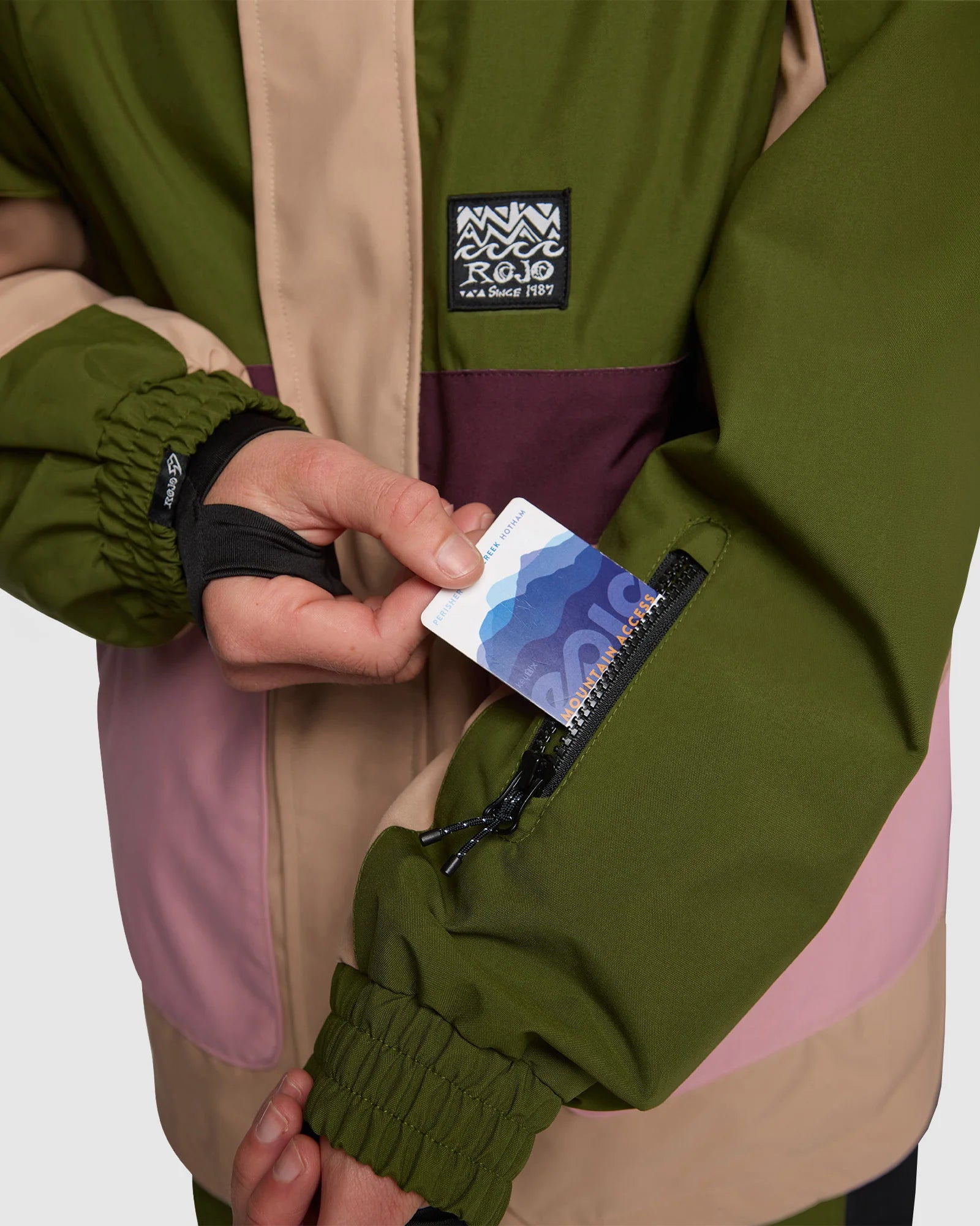 Image of ROJO Rojo Retro Star Jacket  Snowfit