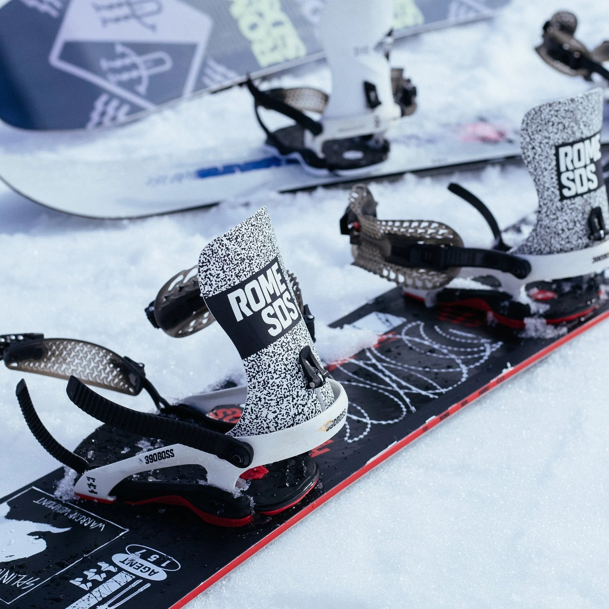 Image of Rome 390 Boss Snowboard Bindings ROME SDS