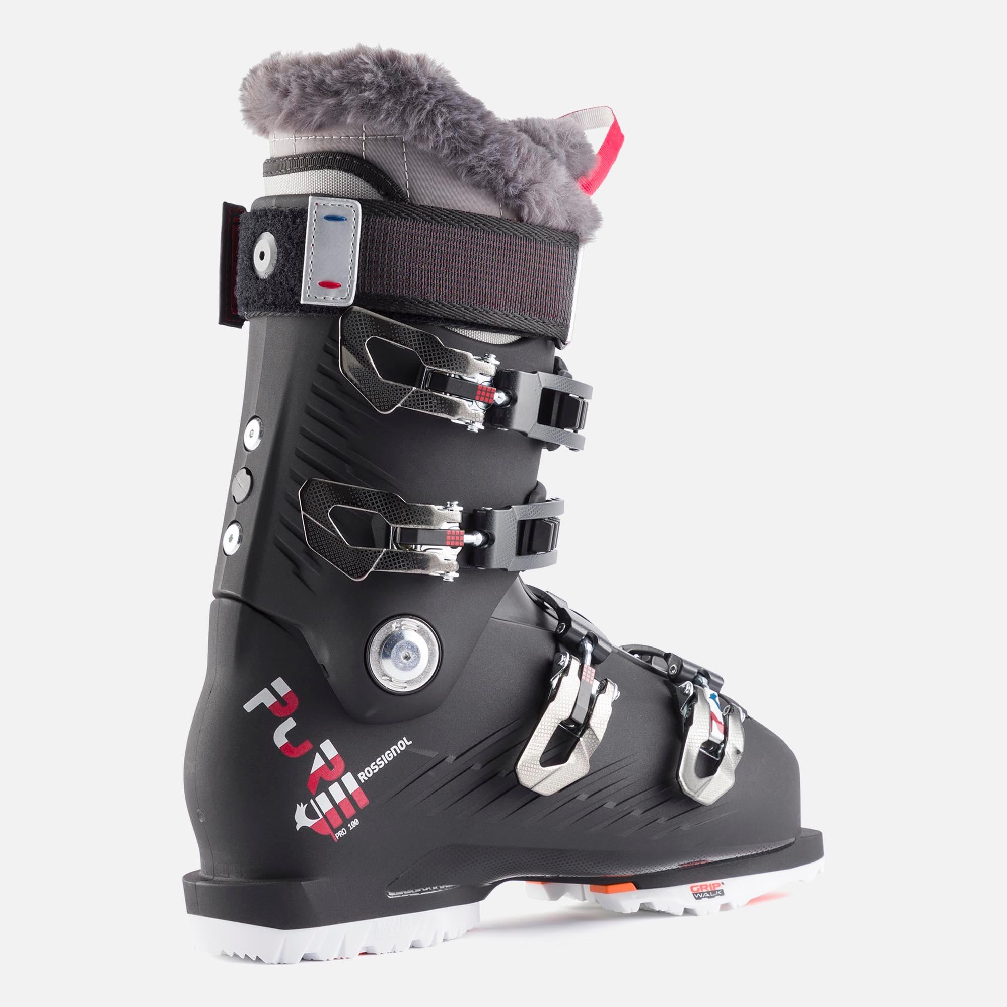 Image of Rossignol Pure PRO 100 GW Ski Boots Metal Charcoal ROSSIGNOL