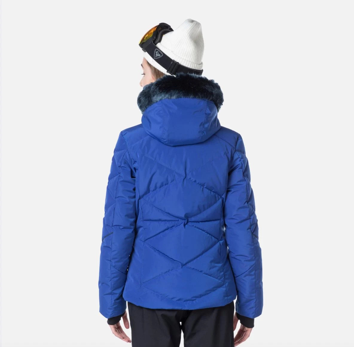 Image of Rossignol W Staci Pearly Jacket Nebula Blue ROSSIGNOL