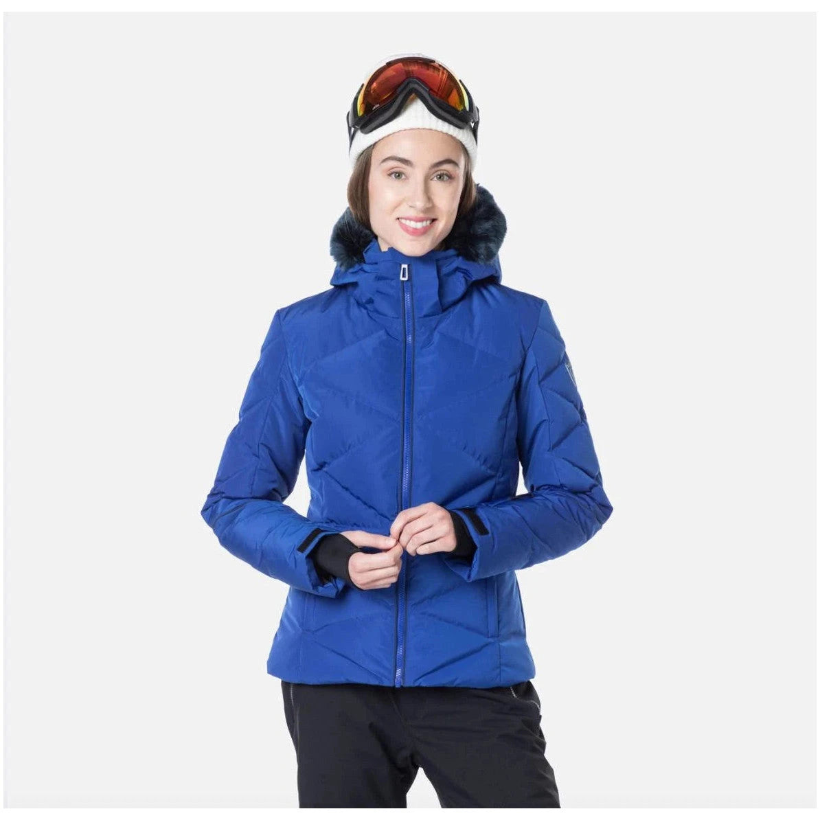 Image of ROSSIGNOL Rossignol W Staci Pearly Jacket Nebula Blue  Snowfit