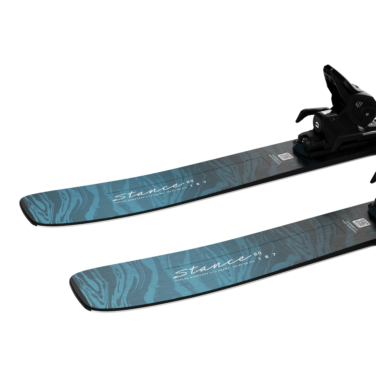 SALOMON Salomon E STANCE W 80 Skis + M10 GW Bindings  Snowfit
