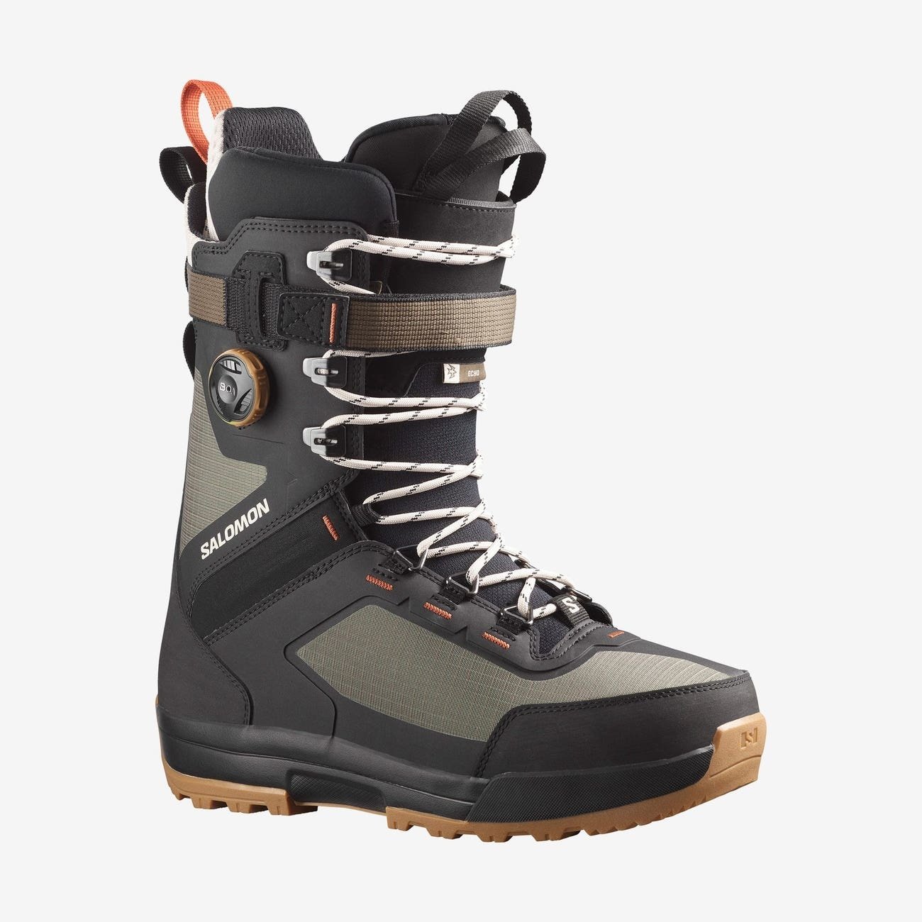 Image of Salomon Echo Lace Sj Boa Snowboard Boot Army SALOMON