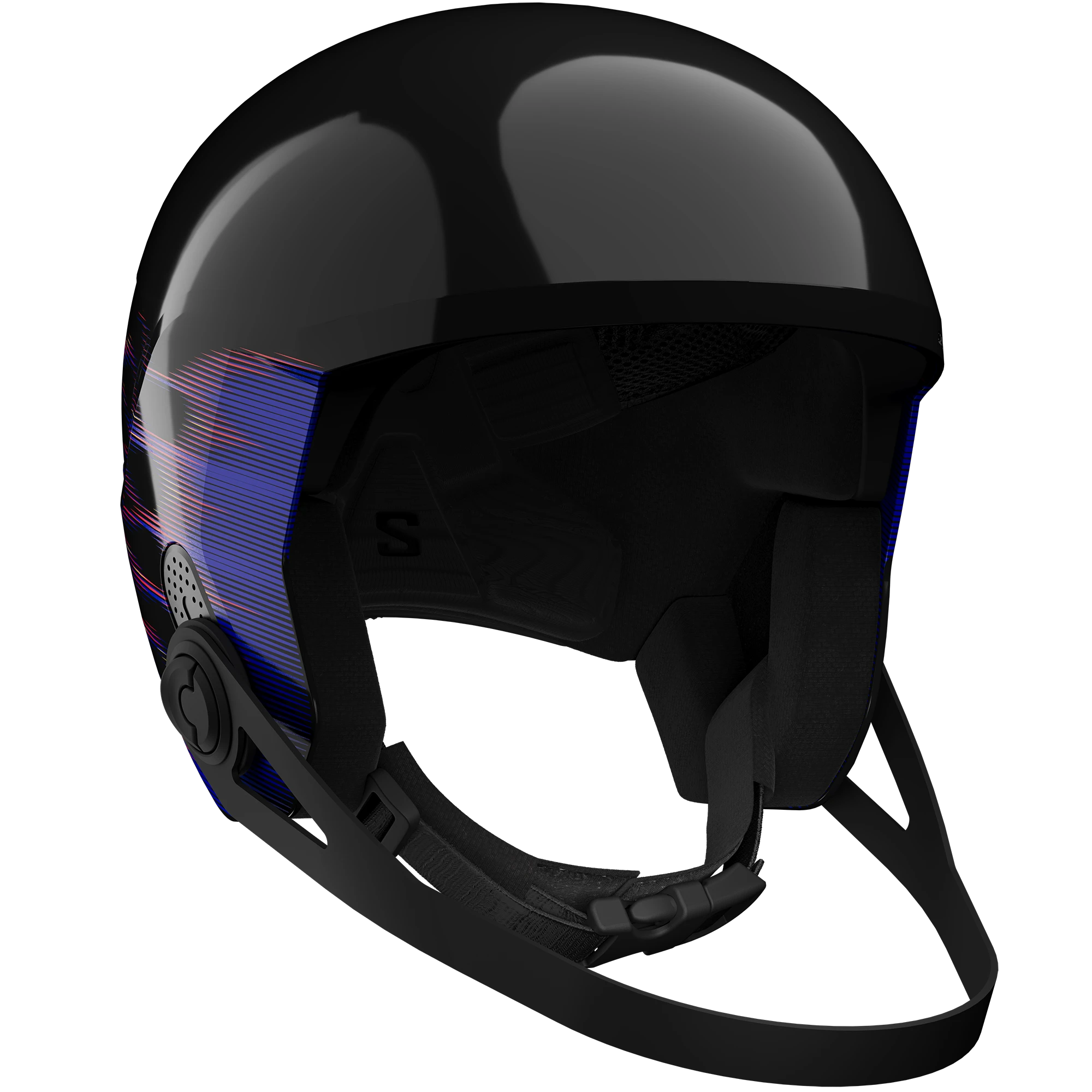 Image of SALOMON Salomon Equipe JR FIS Helmet + Chinguard  Snowfit