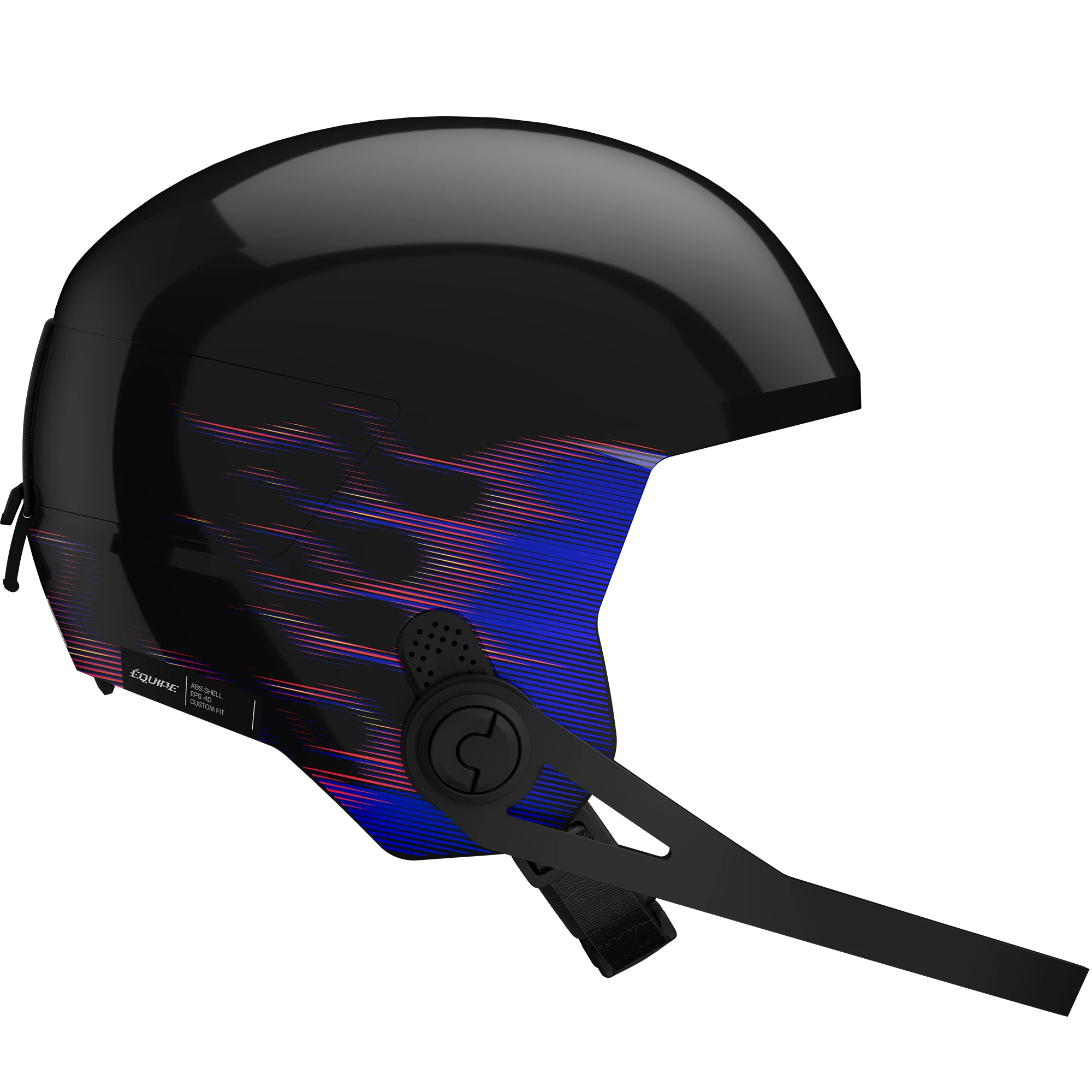 Image of SALOMON Salomon Equipe JR FIS Helmet + Chinguard  Snowfit