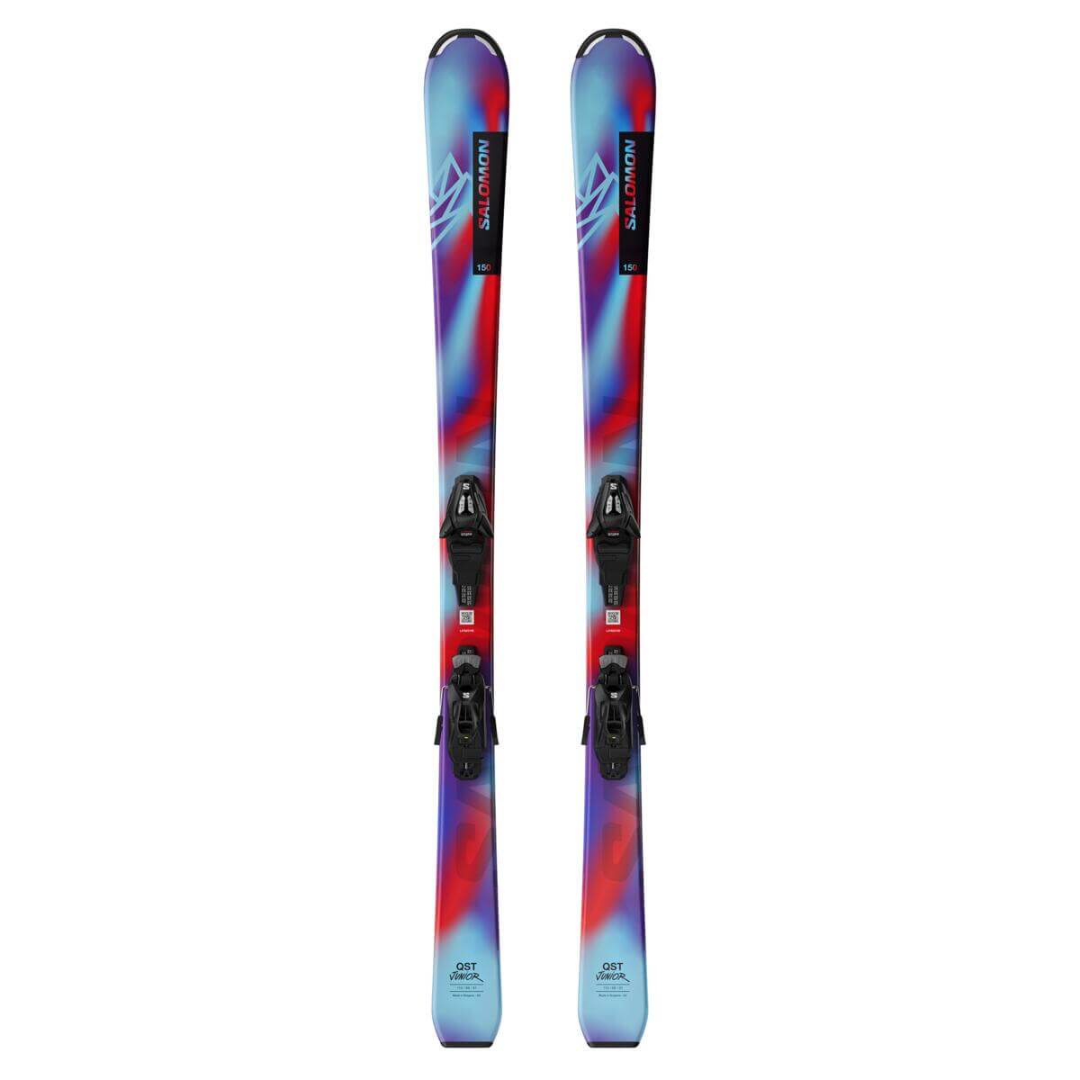 Image of Snowfit Salomon QST JR Skis + C5 GW Binding  Snowfit