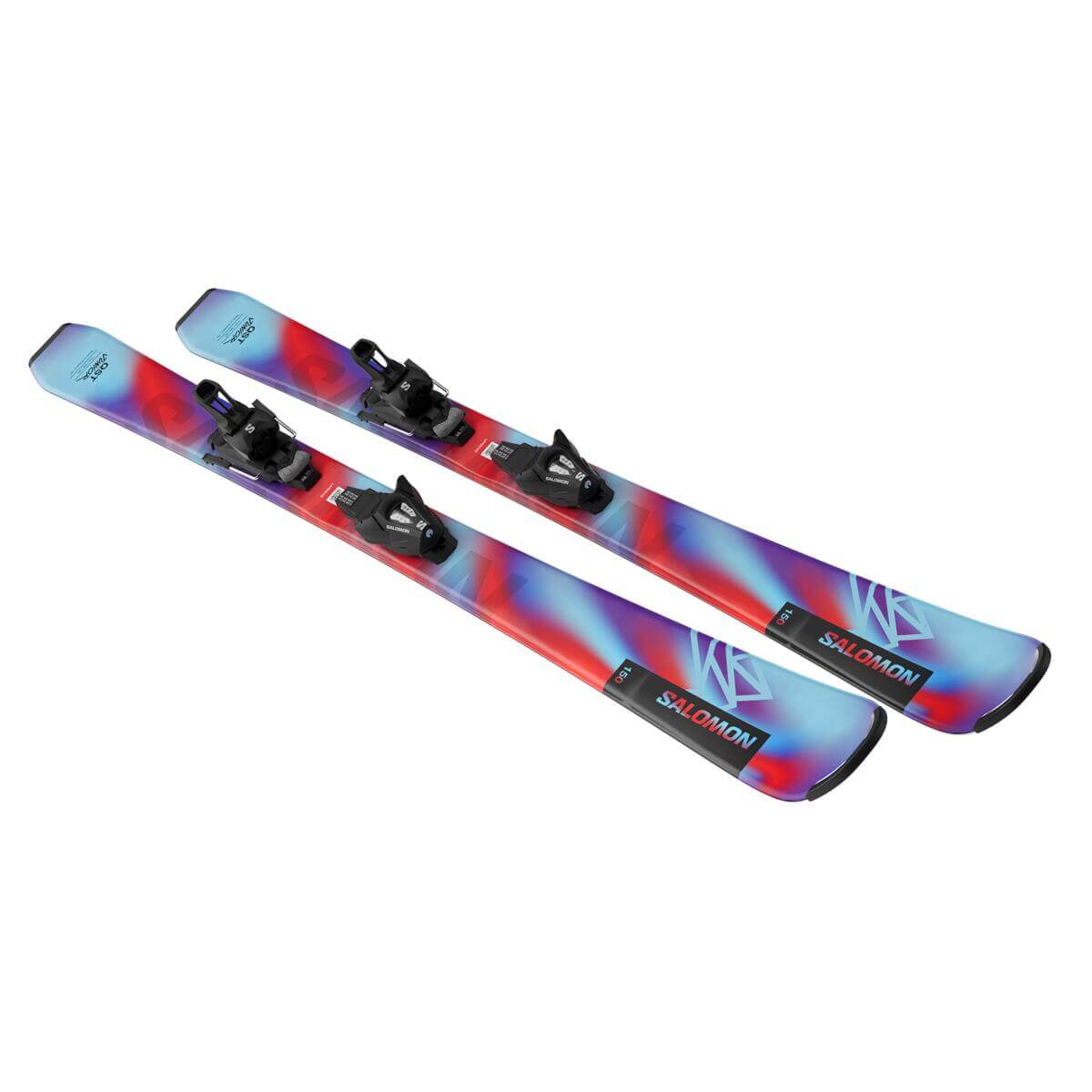 Image of Snowfit Salomon QST JR Skis + C5 GW Binding  Snowfit