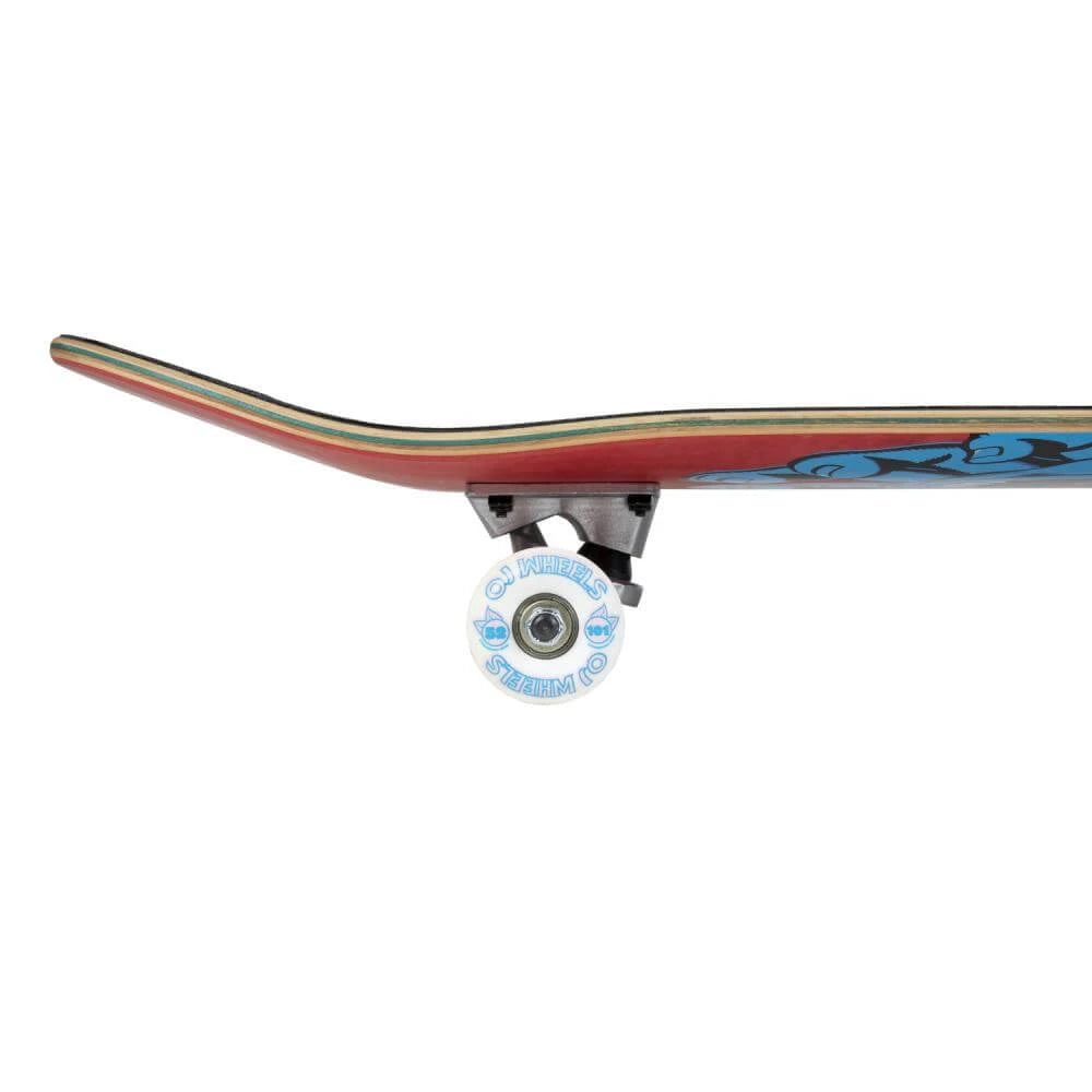 Image of Santa Cruz Santa Cruz Complete Skate Kit Screaming Hand Red 8 IN  Snowfit