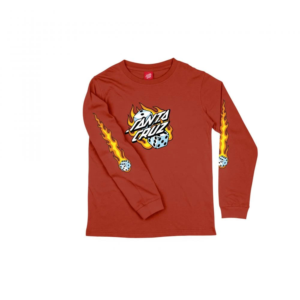 Image of Santa Cruz Santa Cruz Youth Long Sleeve T-Shirt  Snowfit