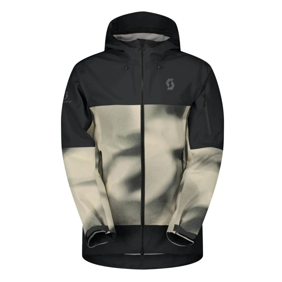 SCOTT Scott Explorair 3L Mens Jacket Dust White Print / XL / 2025 Snowfit