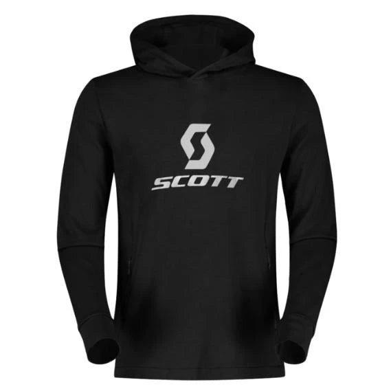 Image of Scott Pullover M's Hoody Defined Mid Black SCOTT