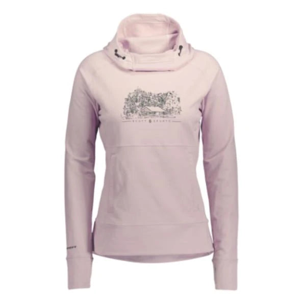 Image of Scott Pullover W's Defined Mid Pale Pink SCOTT