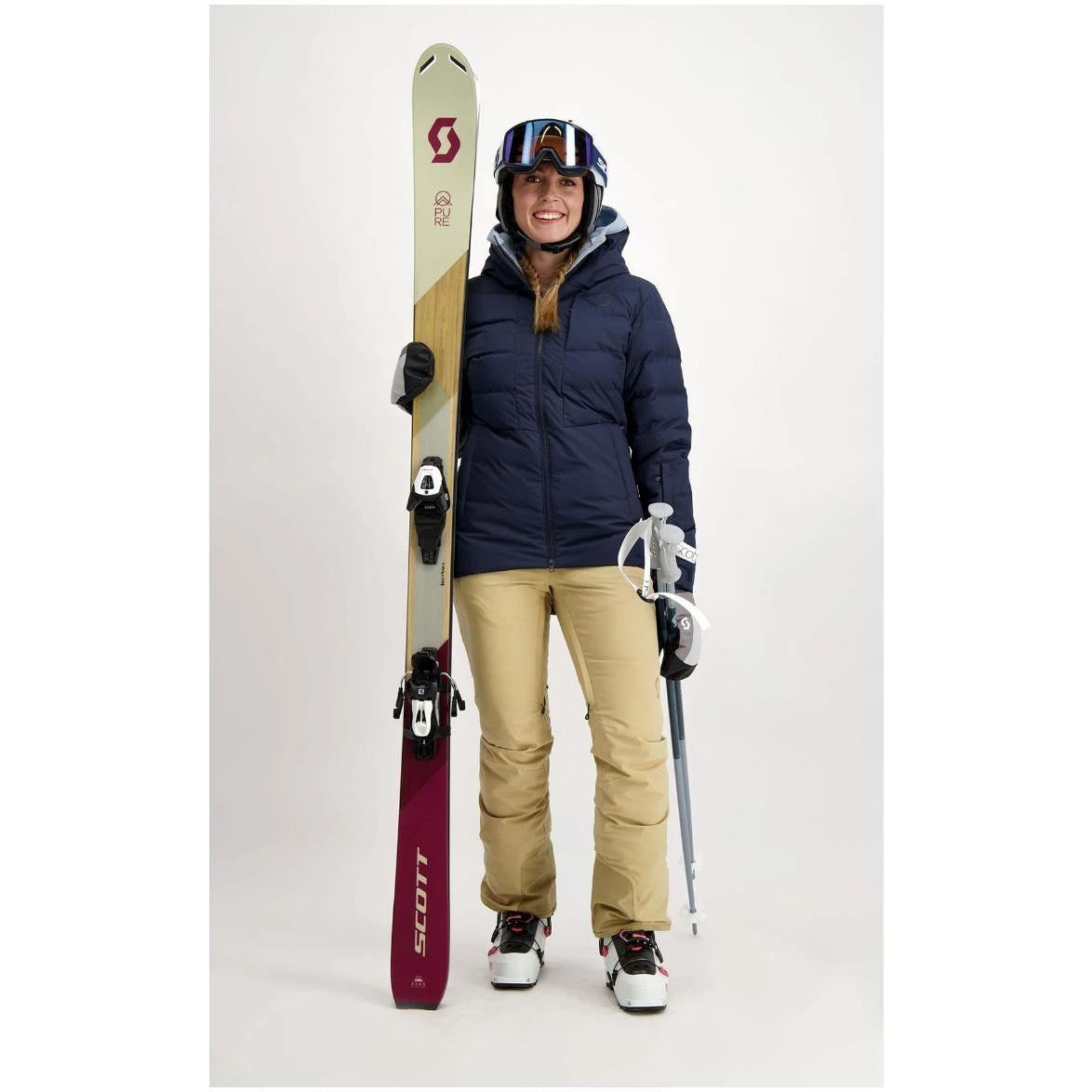 Image of Scott Women's Ultimate Warm Jacket Blue SCOTT