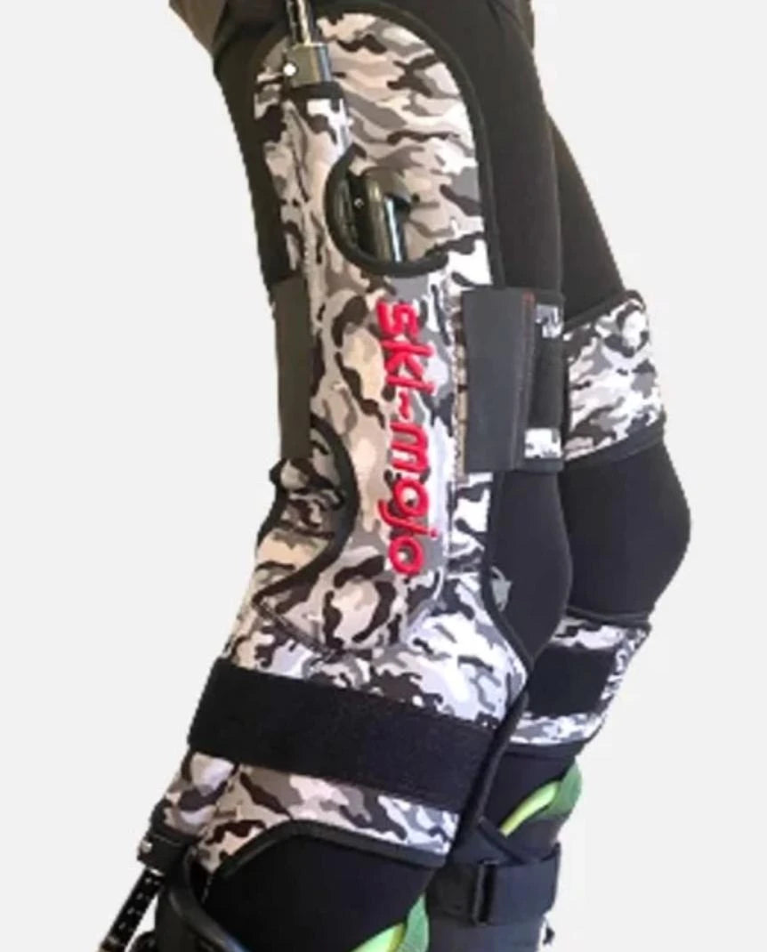 Image of SKI MOJO Ski Mojo Performance Enhancer for Skiing and Snowboarding Silver-Camo Snowfit
