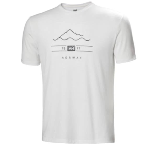 Image of Skog Recycled T-Shirt White HELLY HANSEN