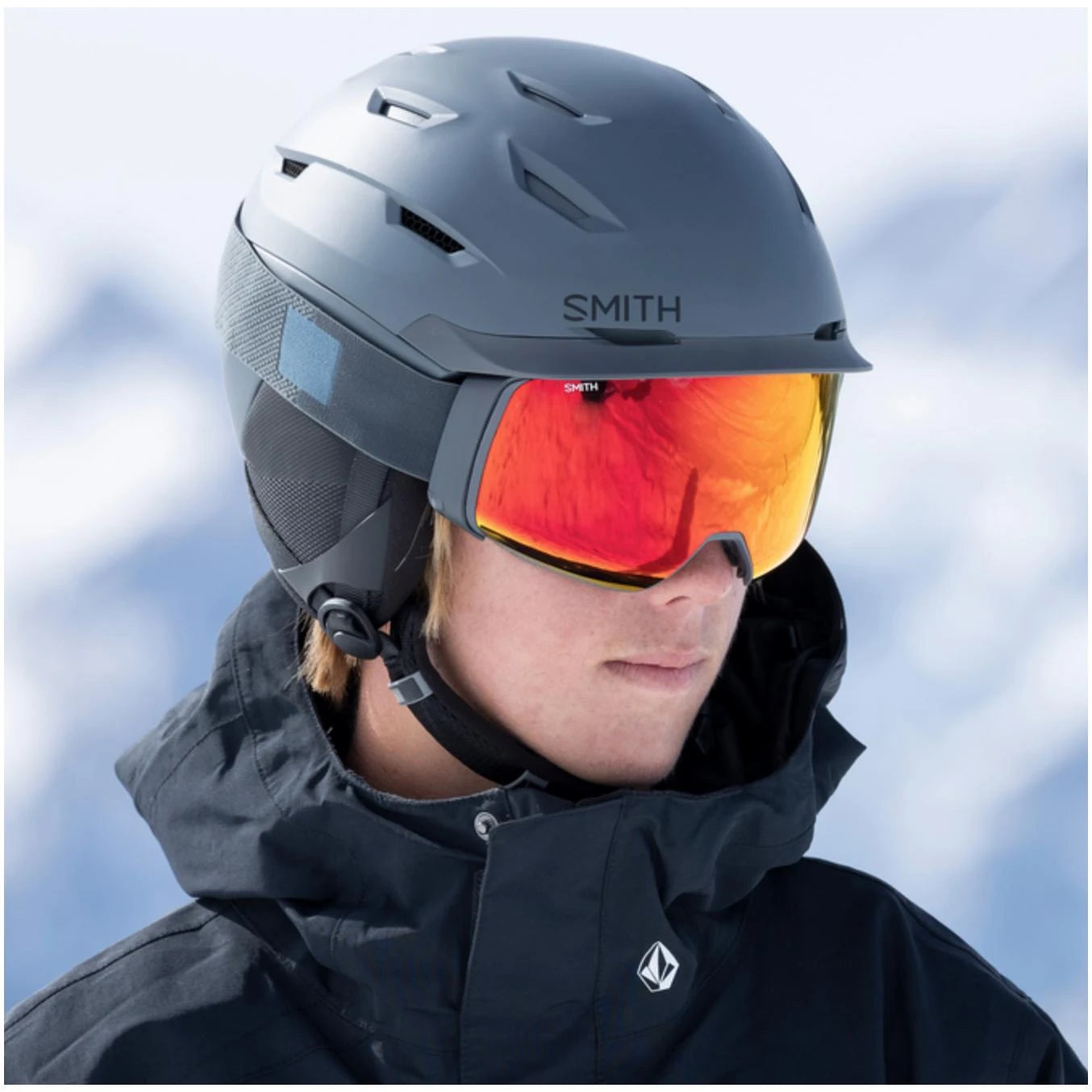 Image of Smith Level Mips Helmet Matte Slate SMITH OPTICS