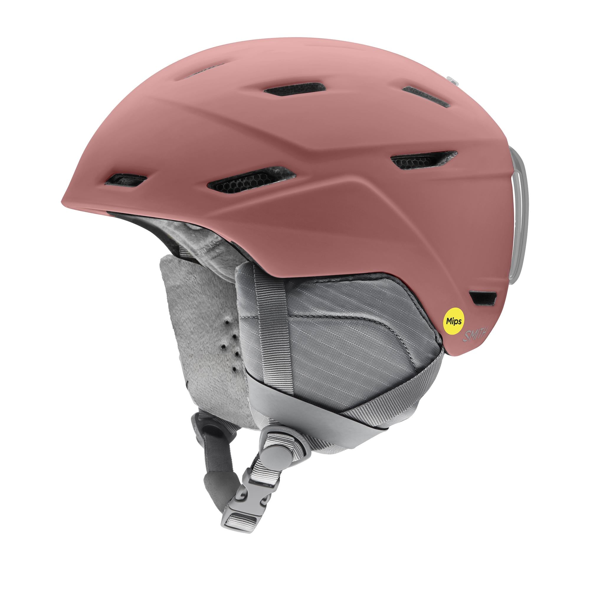 Image of Smith Mirage Mips Helmet Matte Chalk Rose SMITH OPTICS