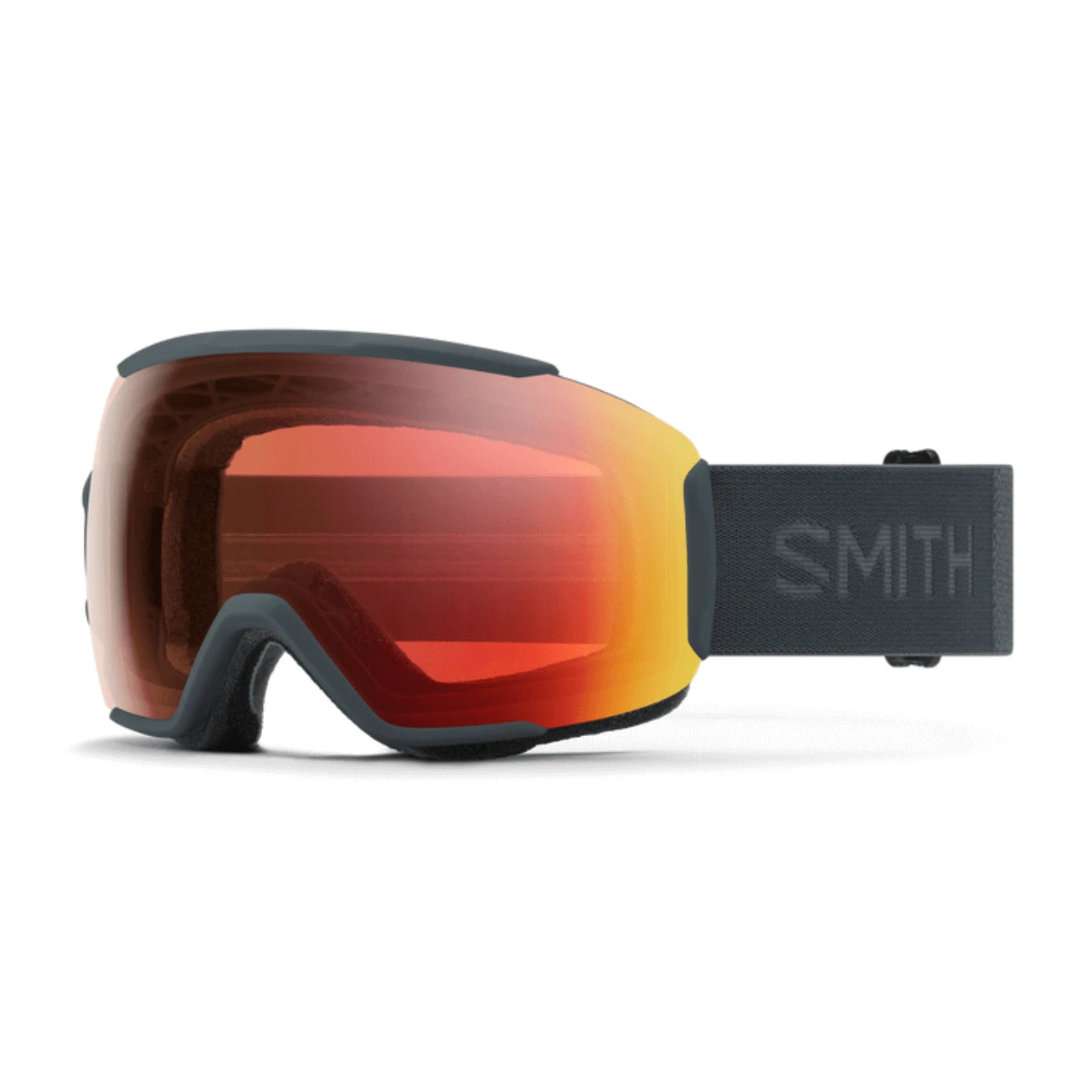 Snowfit Smith Sequence OTG Snow Goggle Slate - CP Pro Photochromic Red Mirror Snowfit