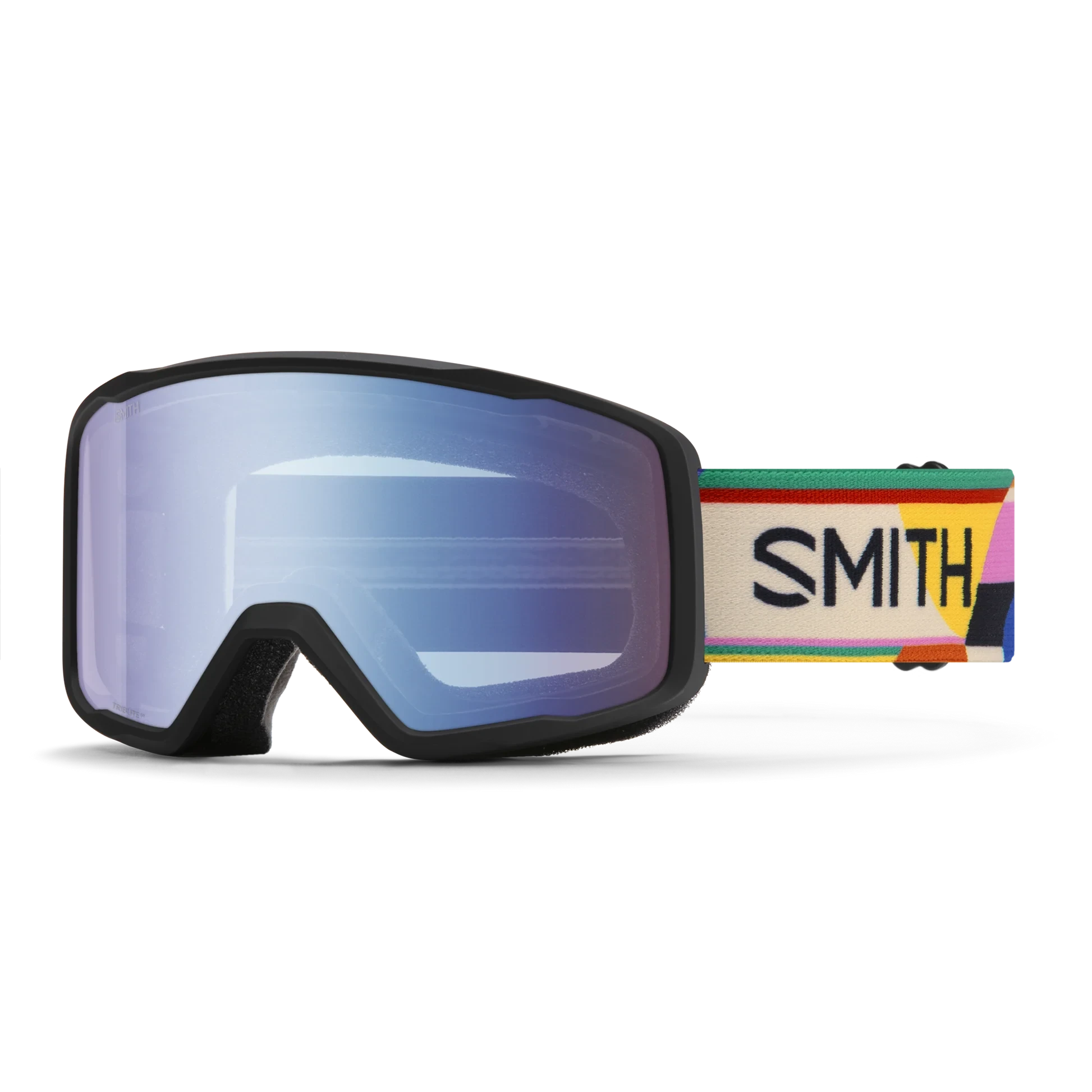 Image of SMITH OPTICS Smith Tribute Goggle Formations/ Blue Sensor Mirror Snowfit