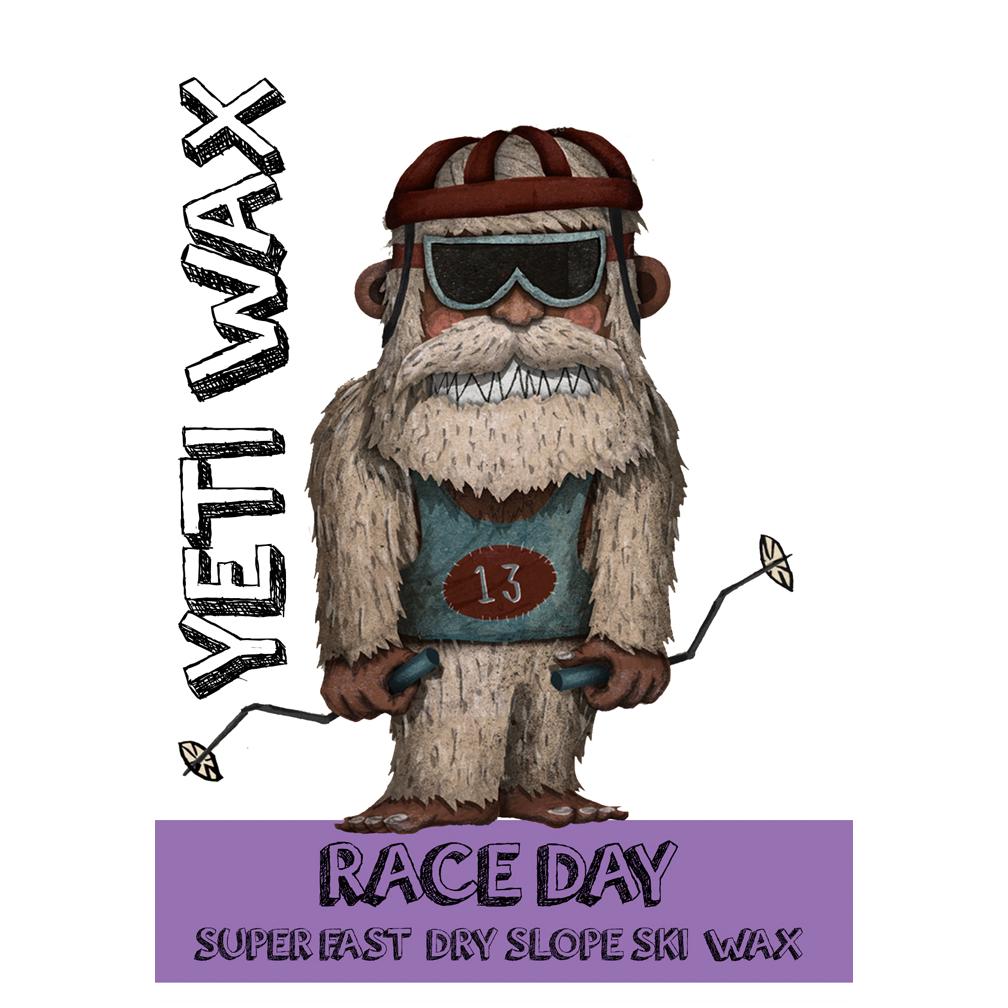 Image of Snowfit Yeti Dryslope Wax Purple 100g YETI WAX