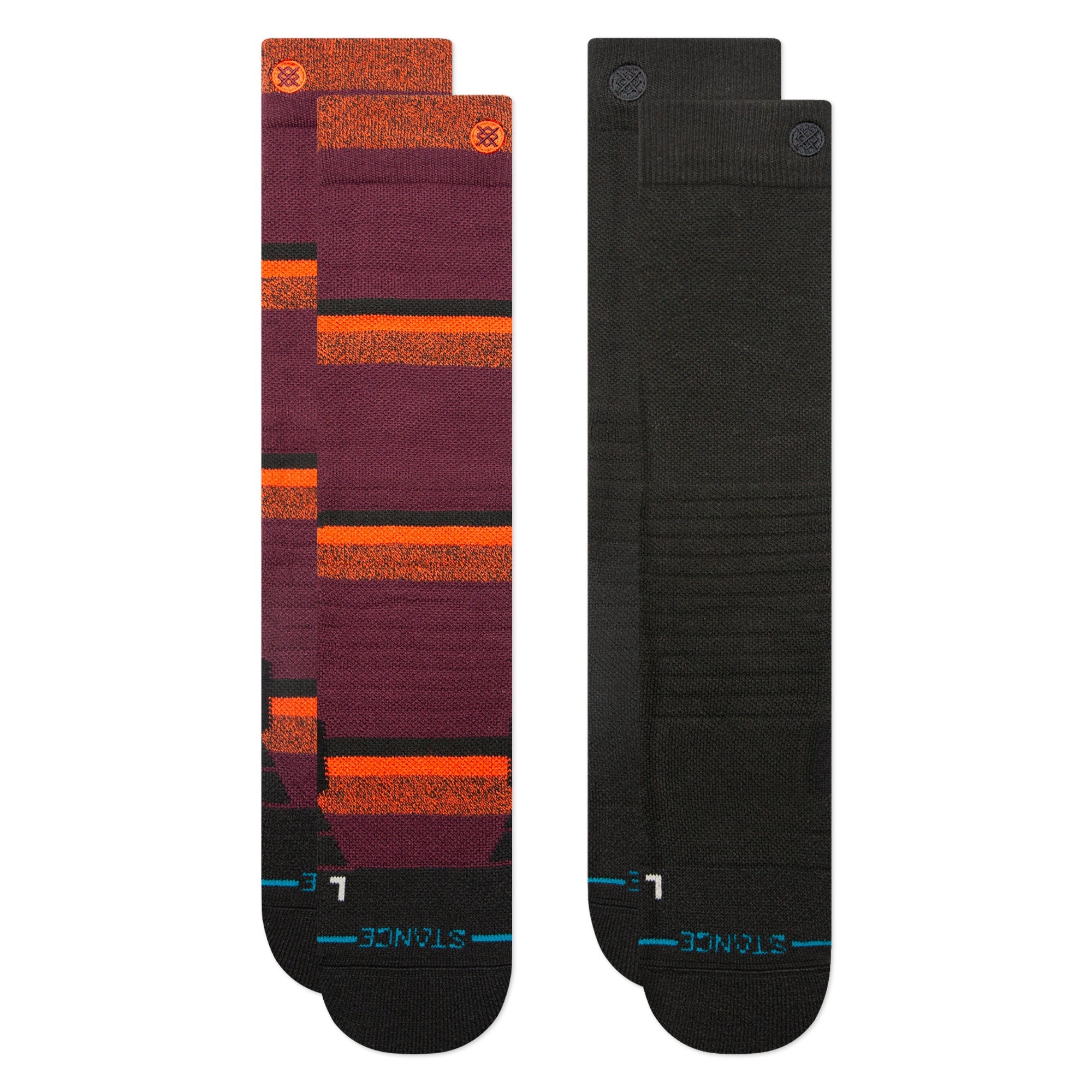 Image of Stance Nightride 2 Pack Snow Socks STANCE SOCKS