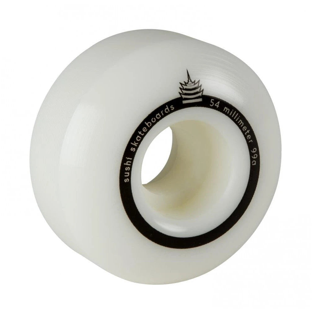 Sushi Sushi Wheels Pagoda Team V2 White 54 MM  Snowfit