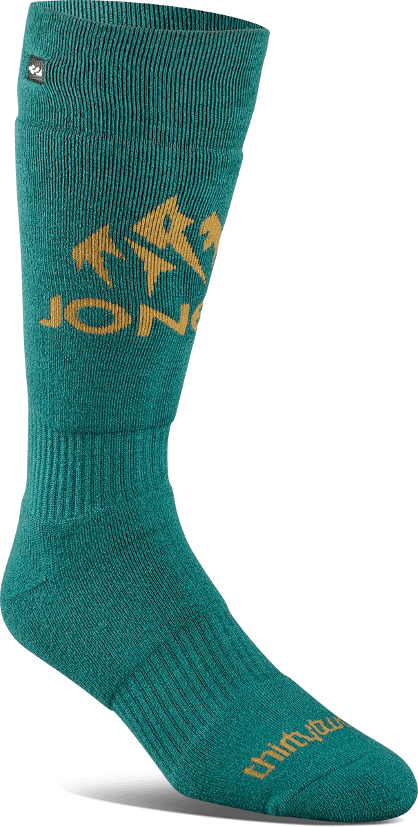 Image of THIRTYTWO Thirty Two Jones Merino ASI Sock Teal-S-M Snowfit