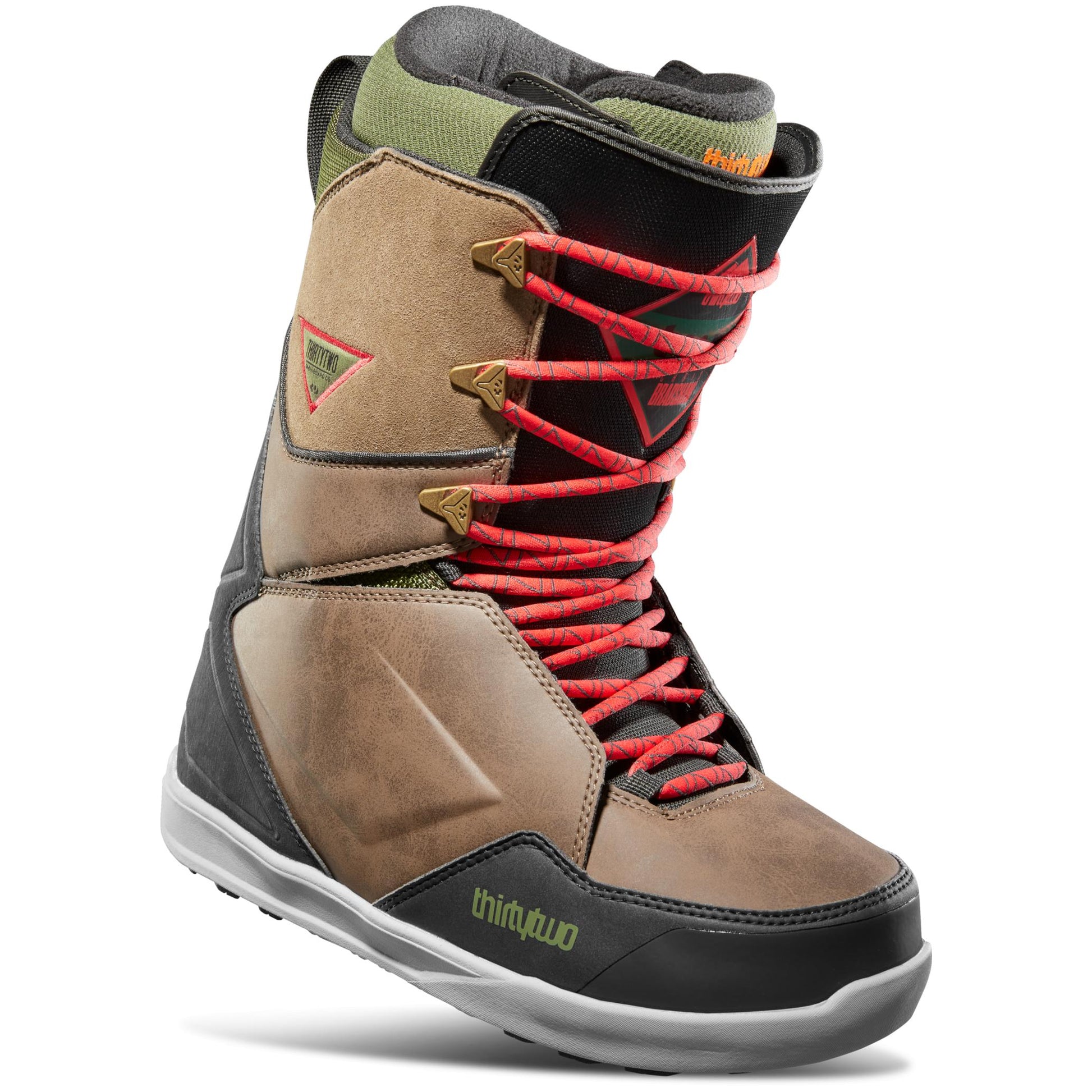 Thirtytwo Lashed Bradshaw '22 Brown Snowboard Boot Snowfit