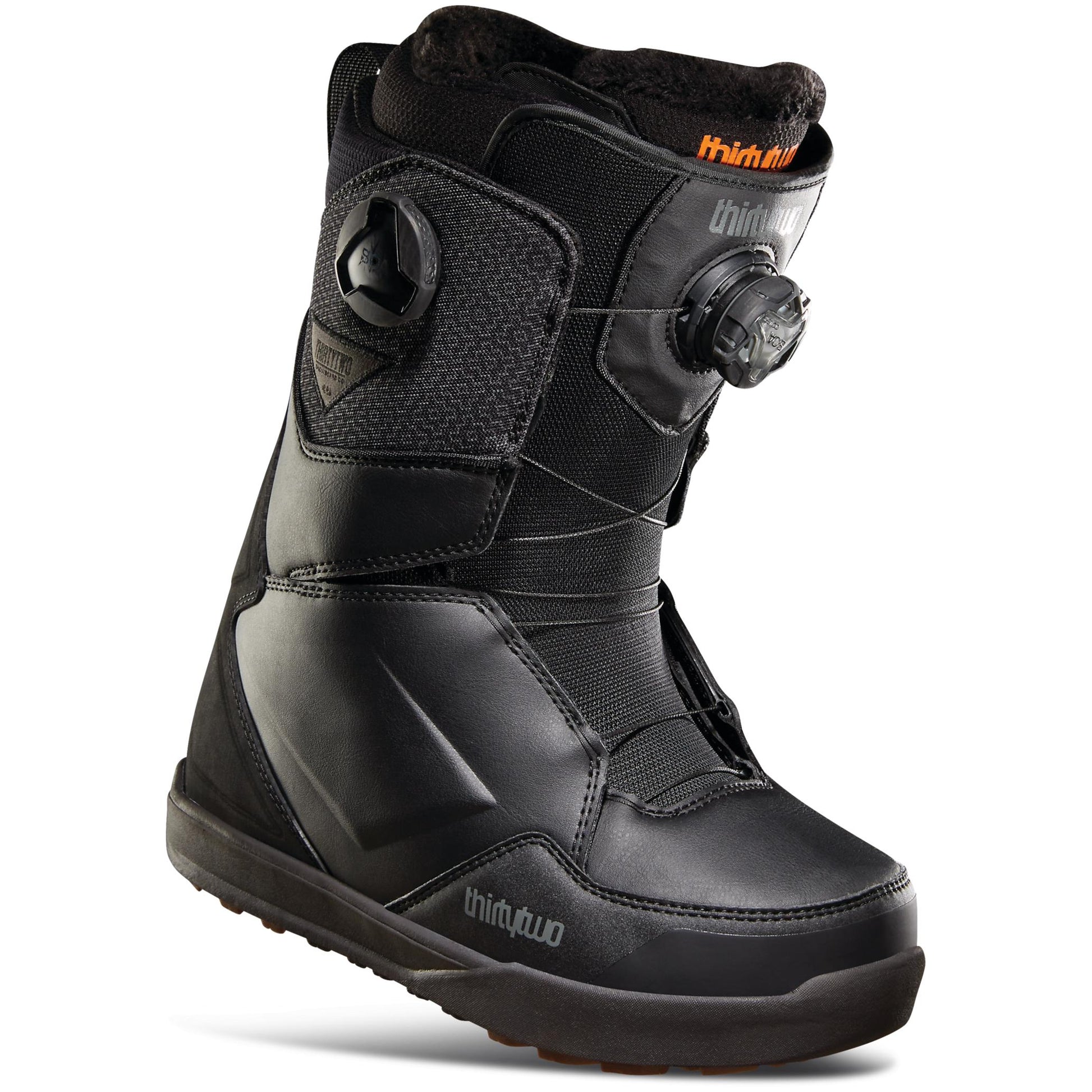 Thirtytwo  Lashed Double Boa W'S '22 Black Snowboard Boot THIRTYTWO