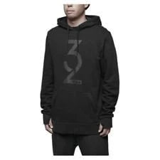 Image of Thirtytwo Marquee Hooded Pullover Black THIRTYTWO